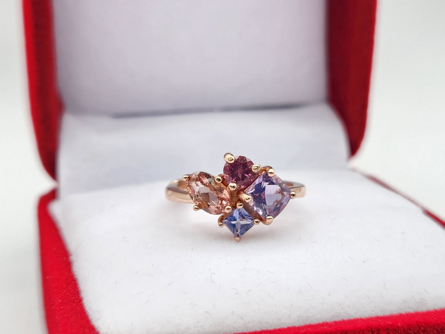 Cluster Gem Ring