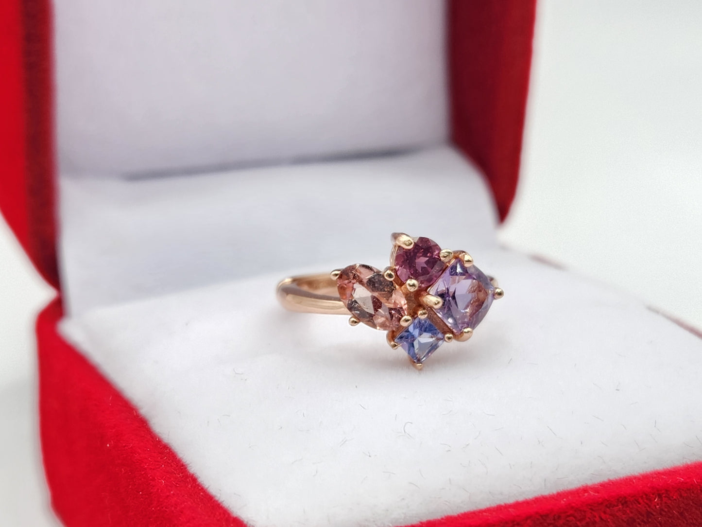 Cluster Gem Ring