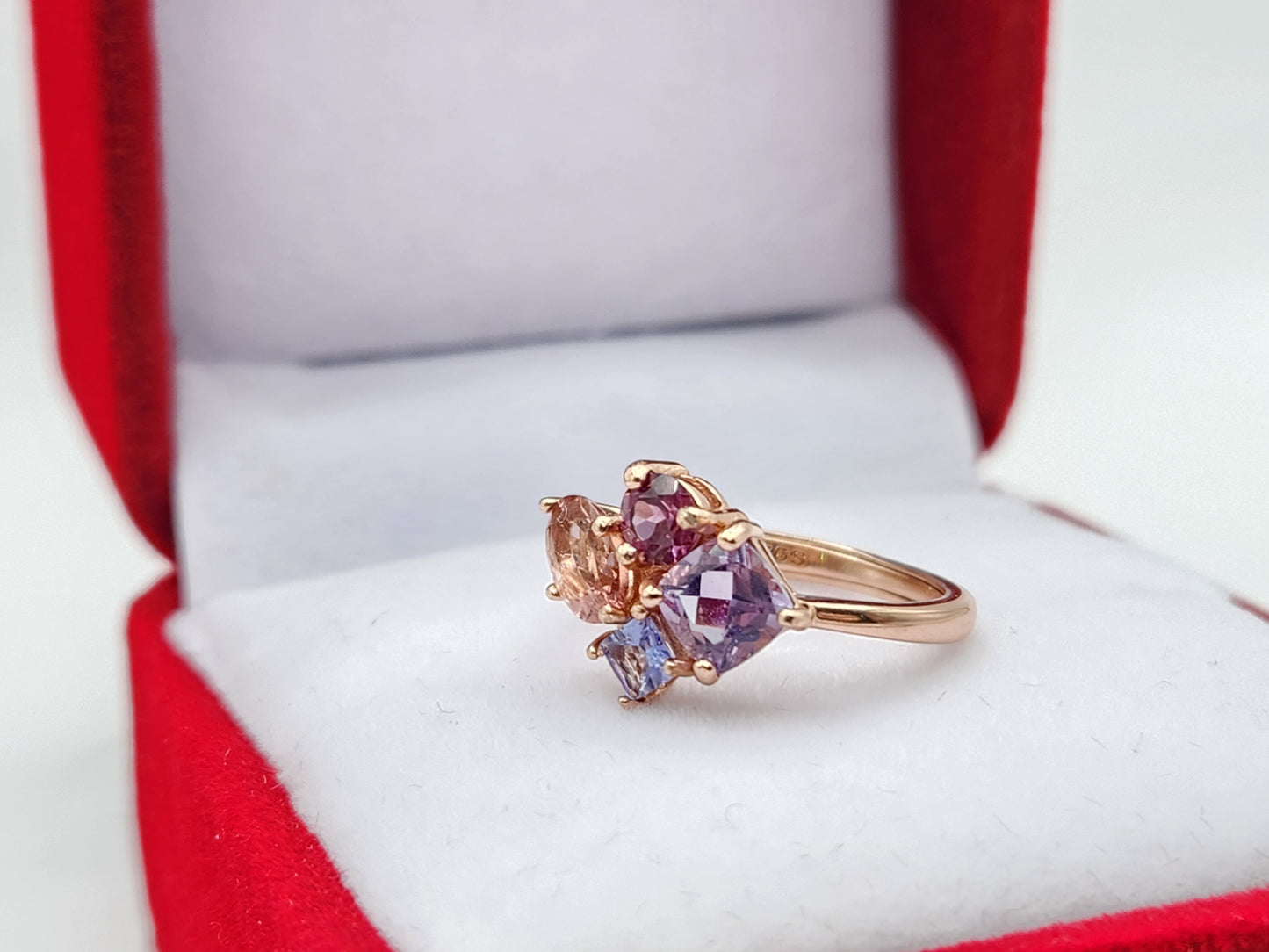Cluster Gem Ring