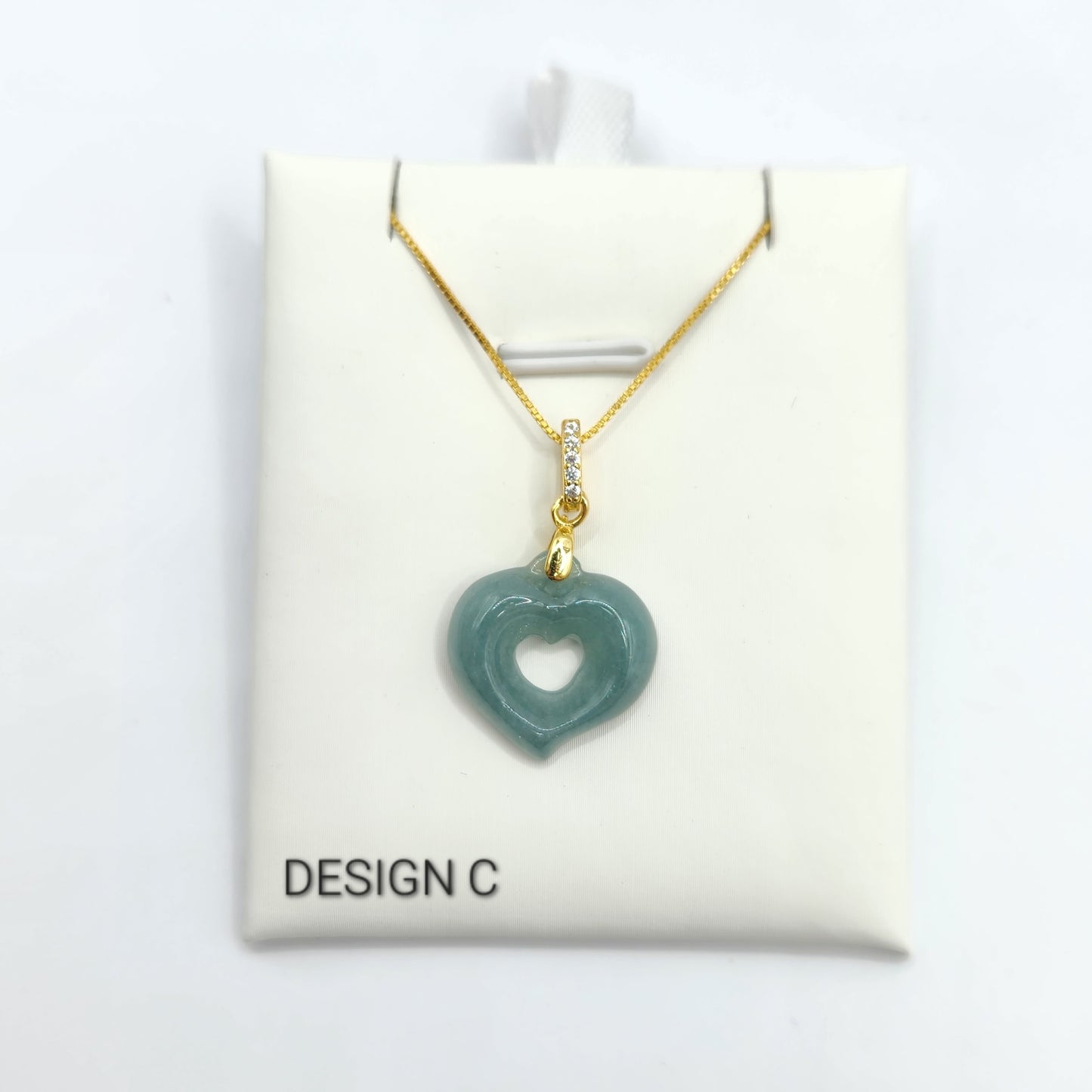 Heart Jadeite Necklace