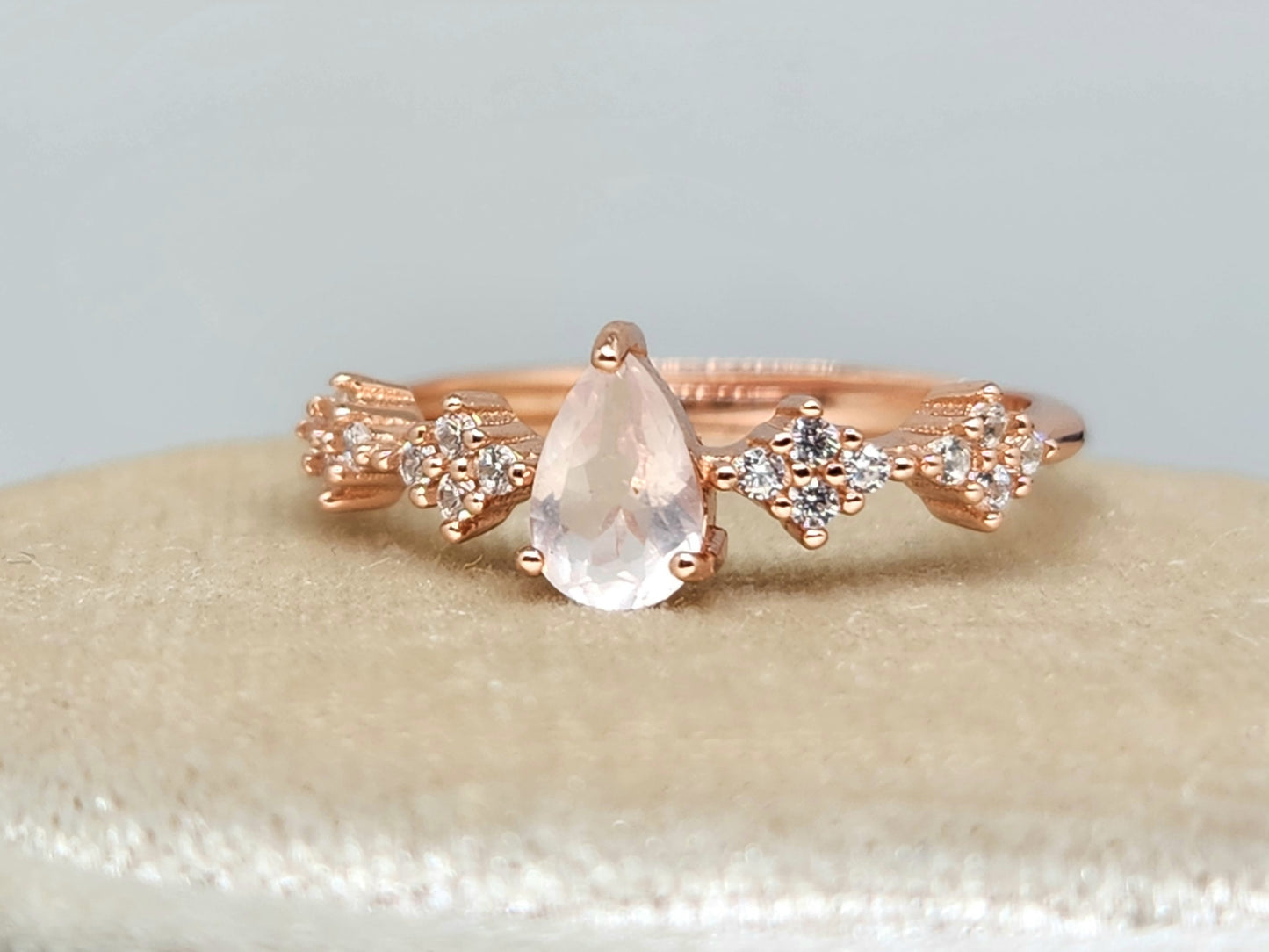 TESS Teardrop Ring (Various Gems)