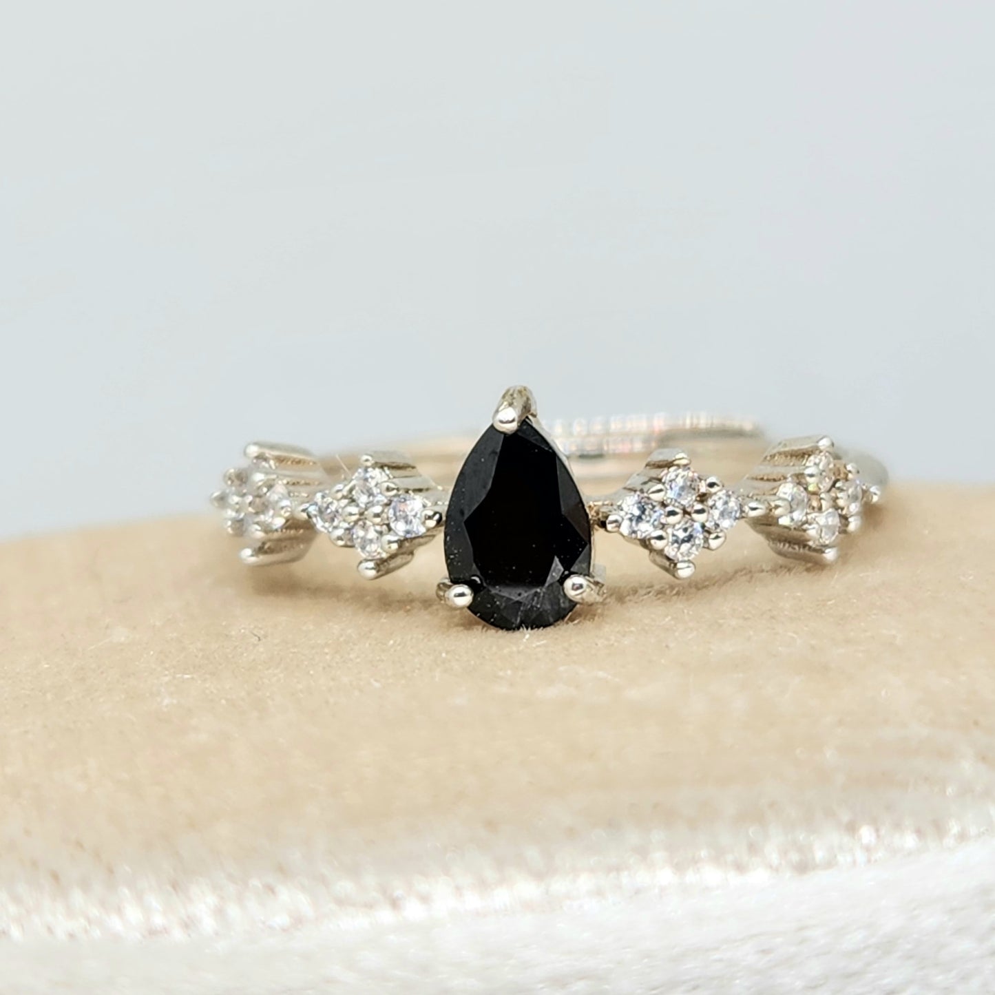 TESS Teardrop Ring (Various Gems)