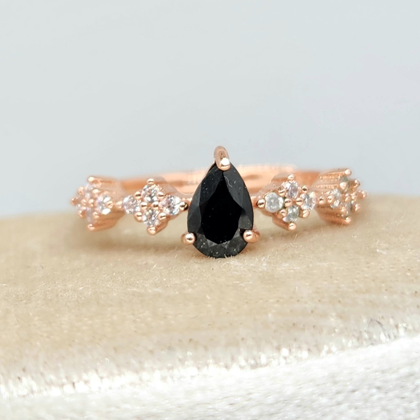 TESS Teardrop Ring (Various Gems)
