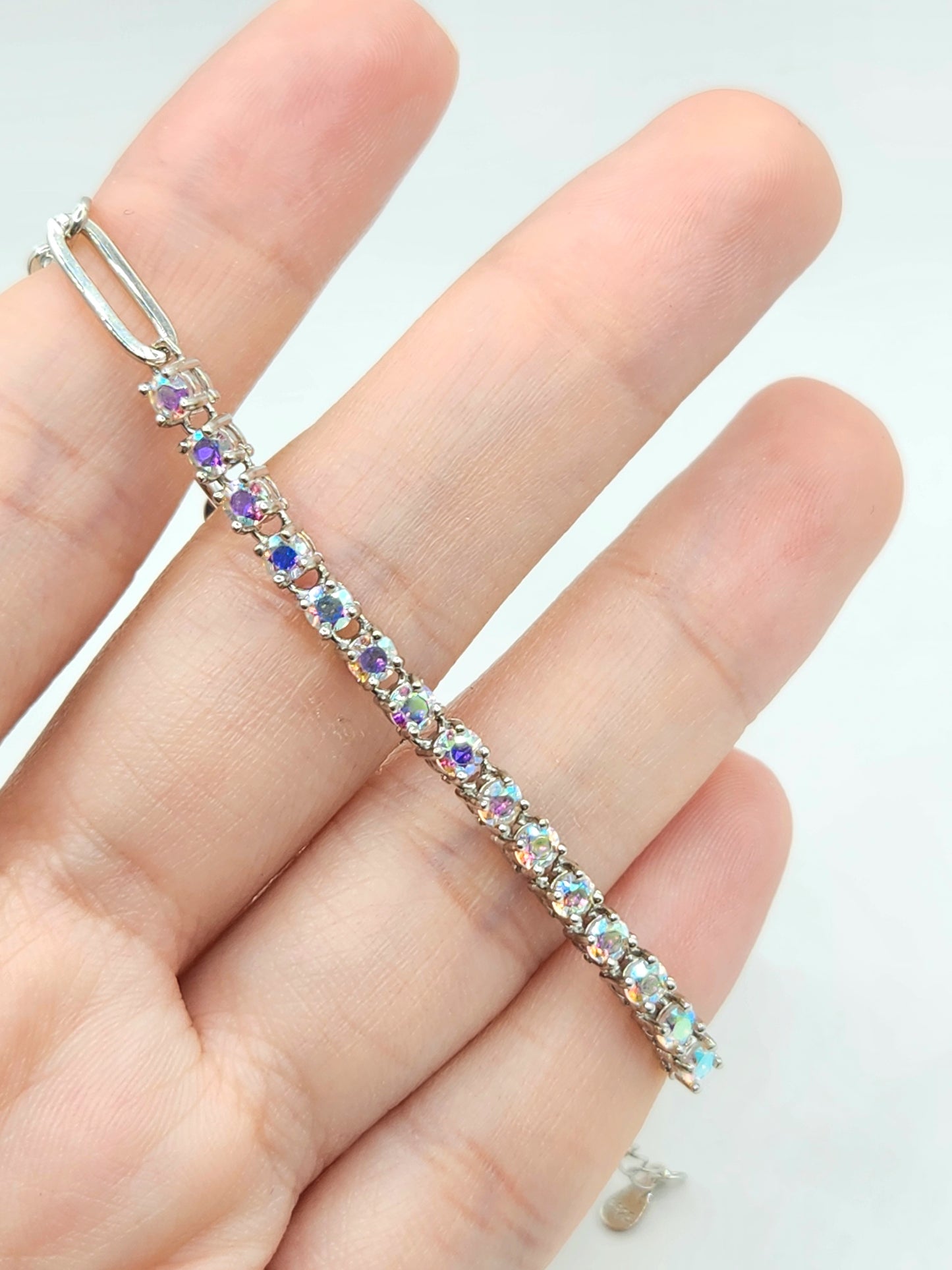 Paperclip Tennis Bracelet