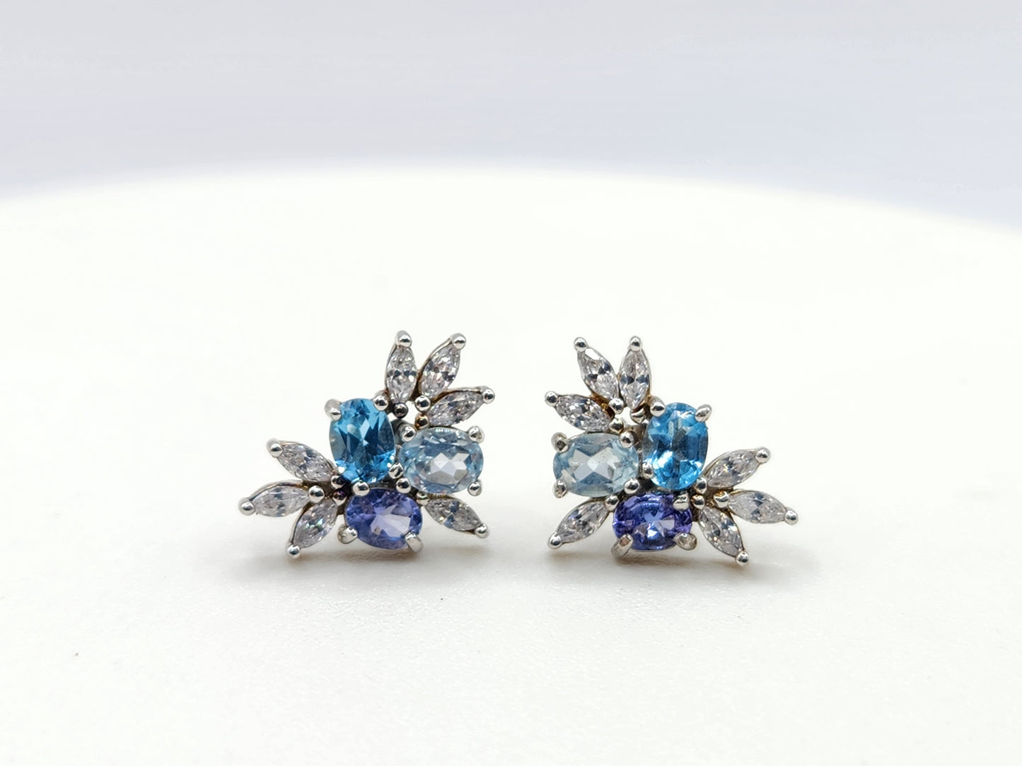 Cluster Gem Studs- Rosalie