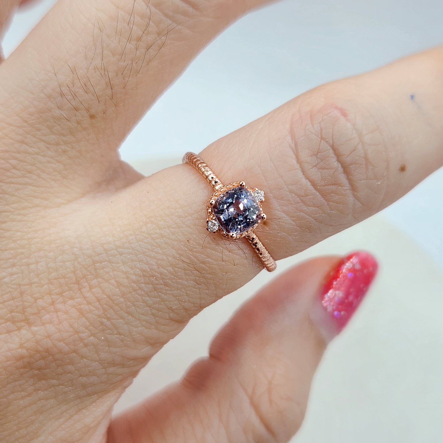 Spinel Ring- Grey