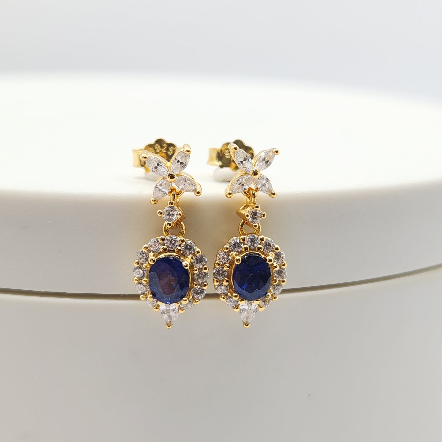Sapphire Earrings