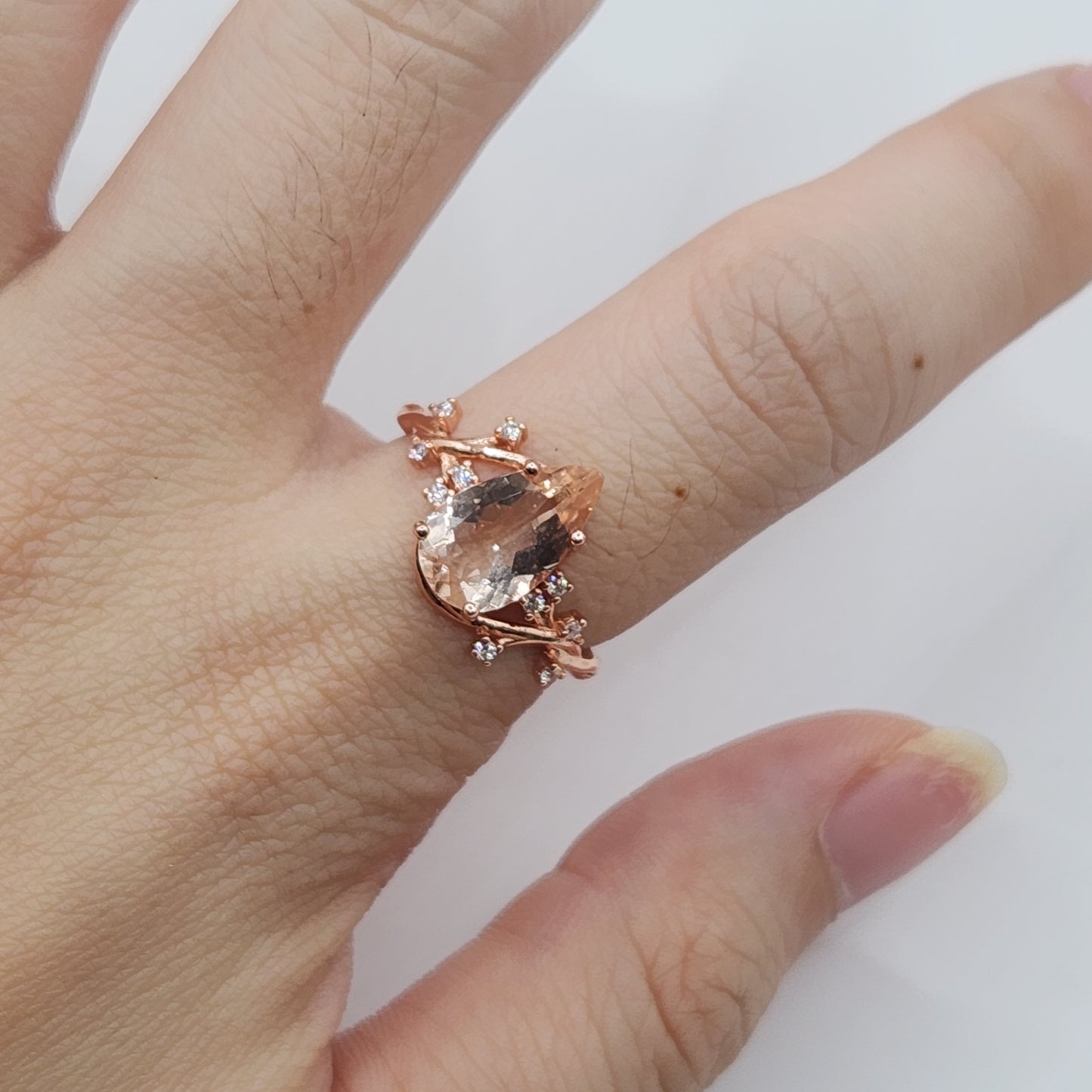 Morganite Ring