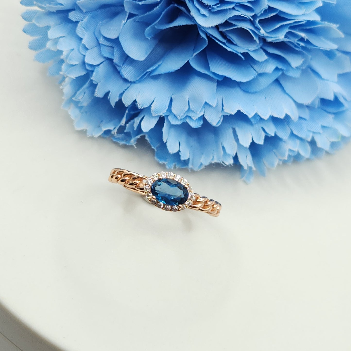 London Blue Topaz Rings