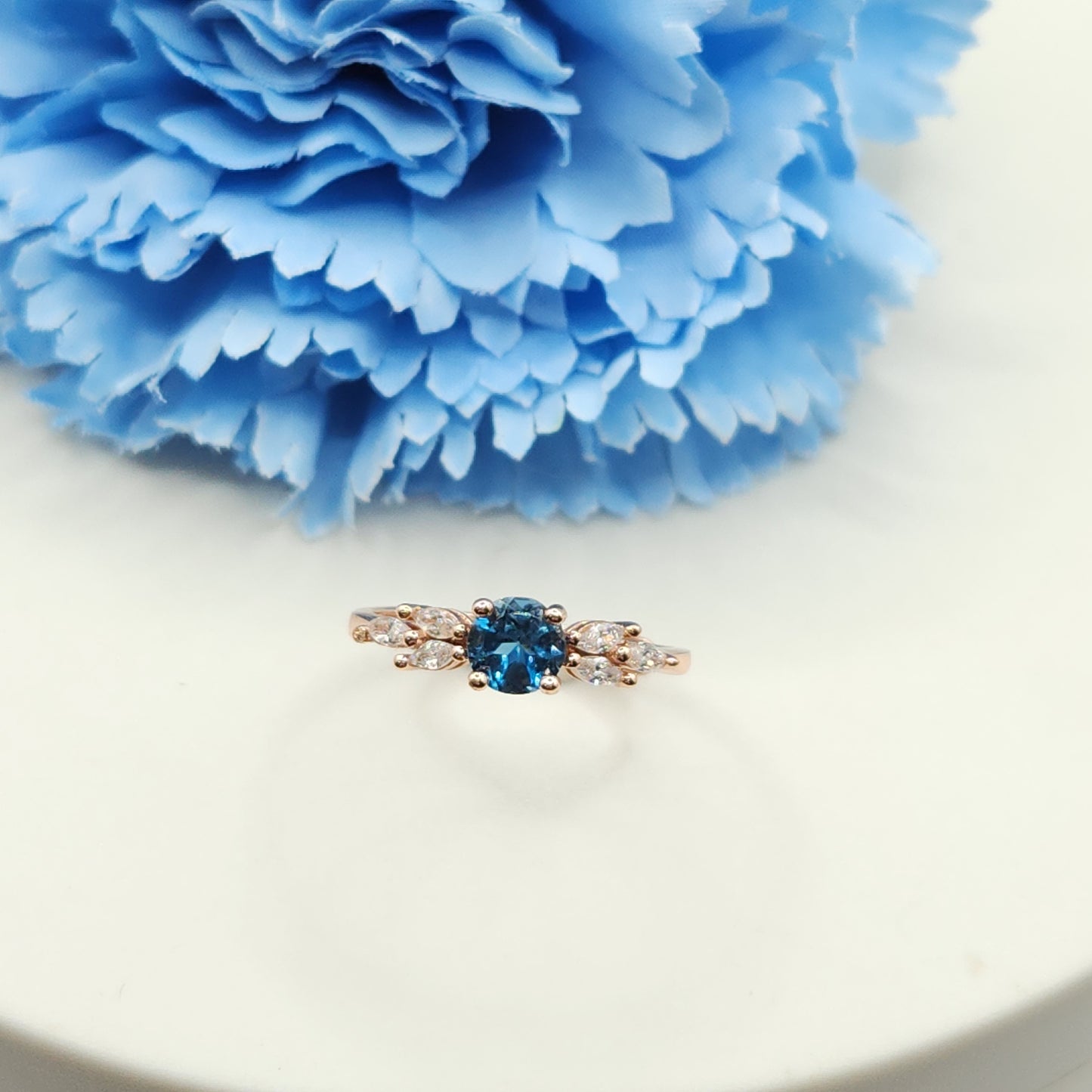 London Blue Topaz Rings