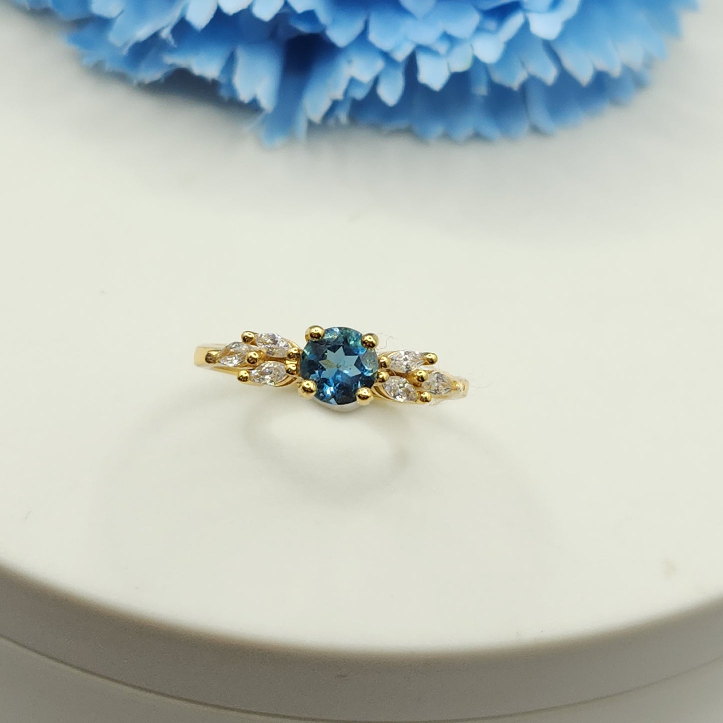 London Blue Topaz Rings