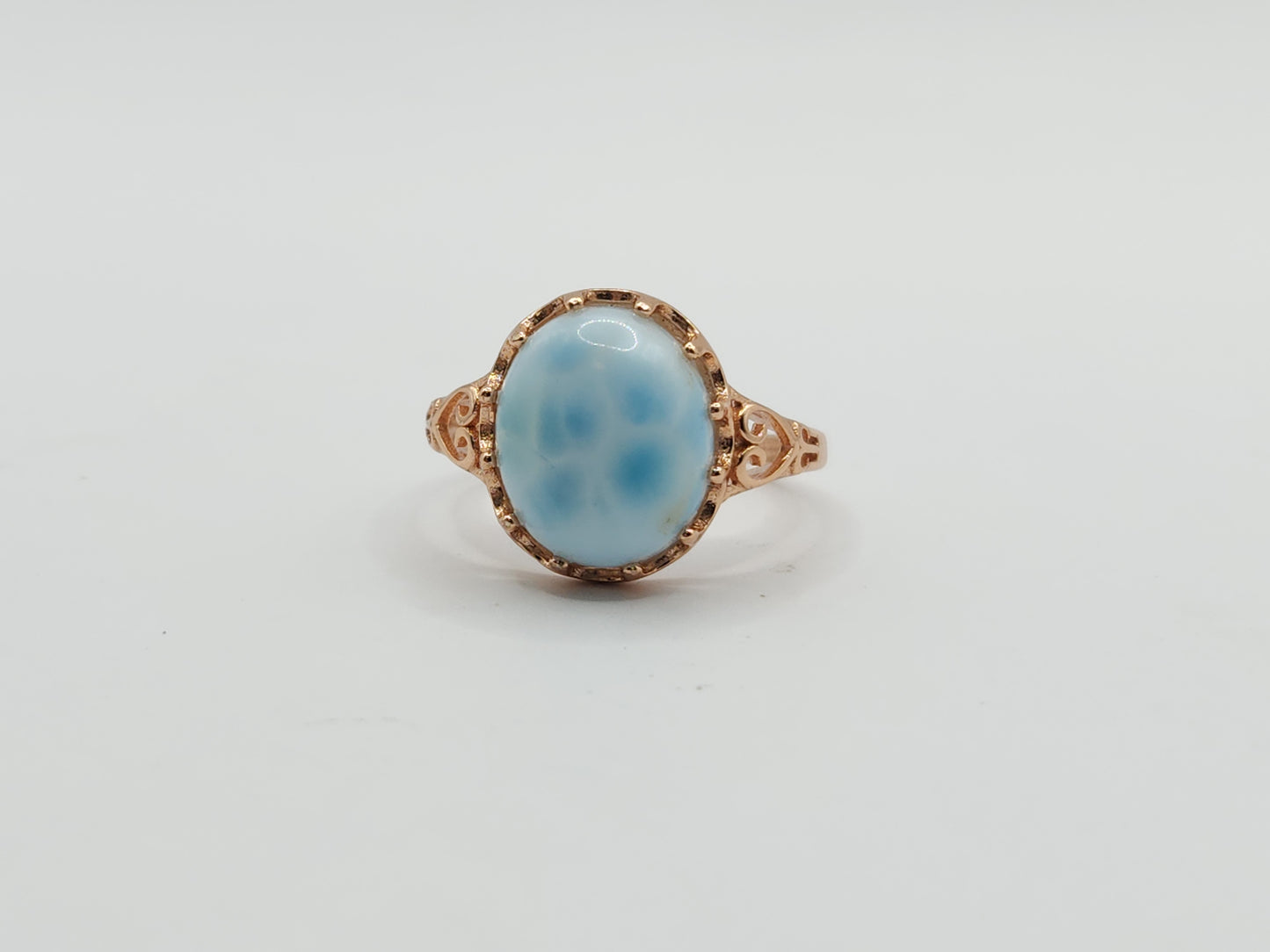 Larimar Vintage Ring S925