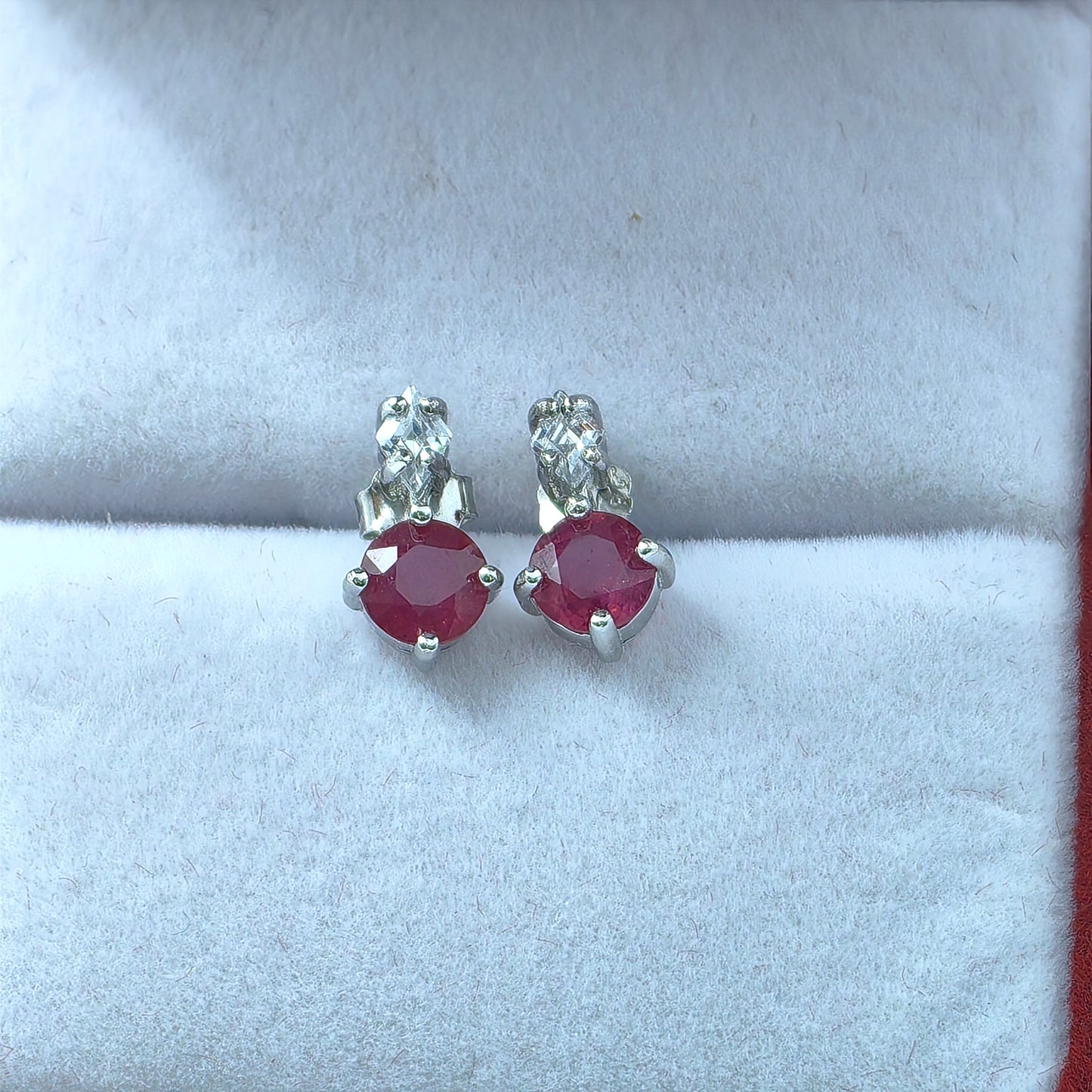 Classic 4 Prong Round Gem Princess Studs