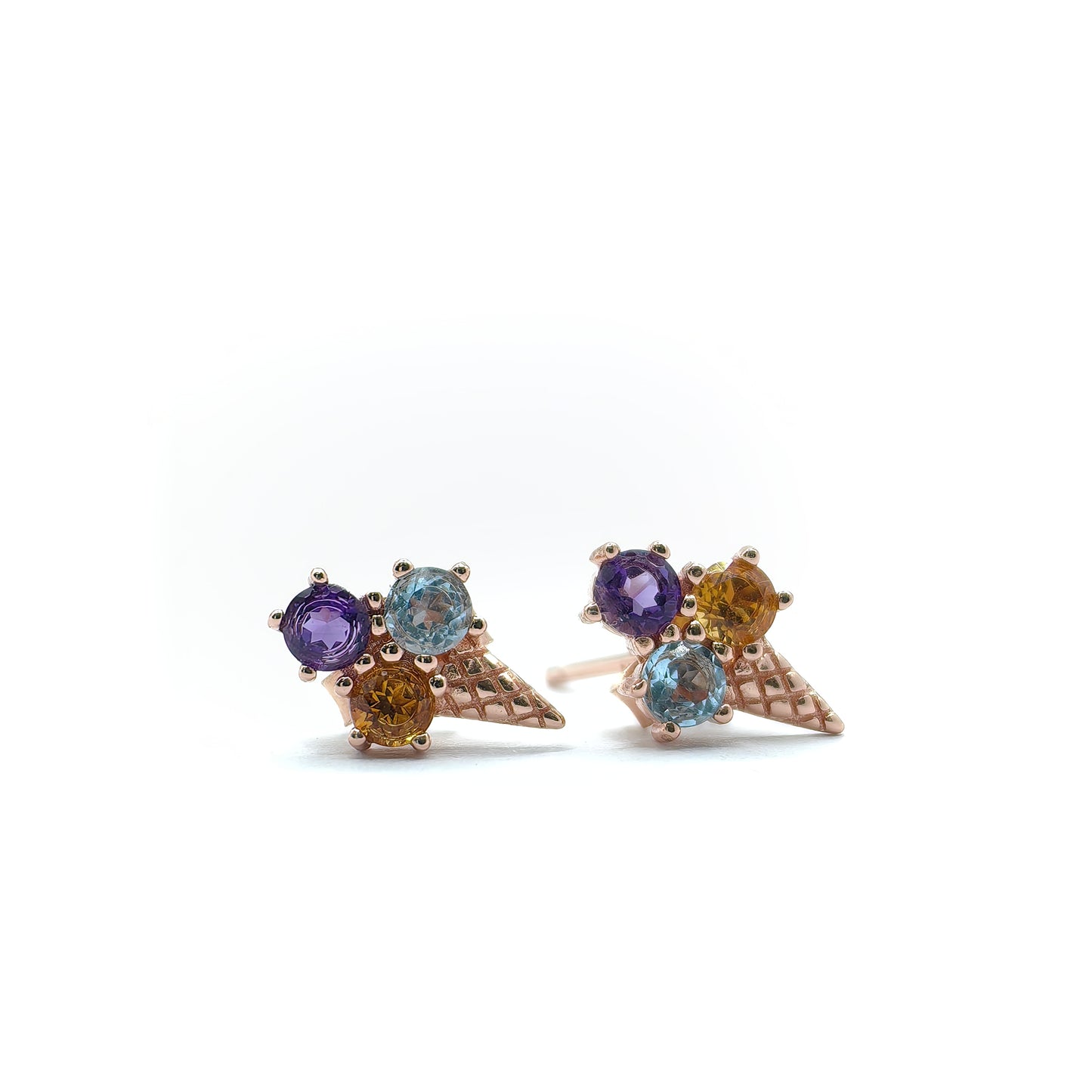 Gemstone Ice Cream Studs