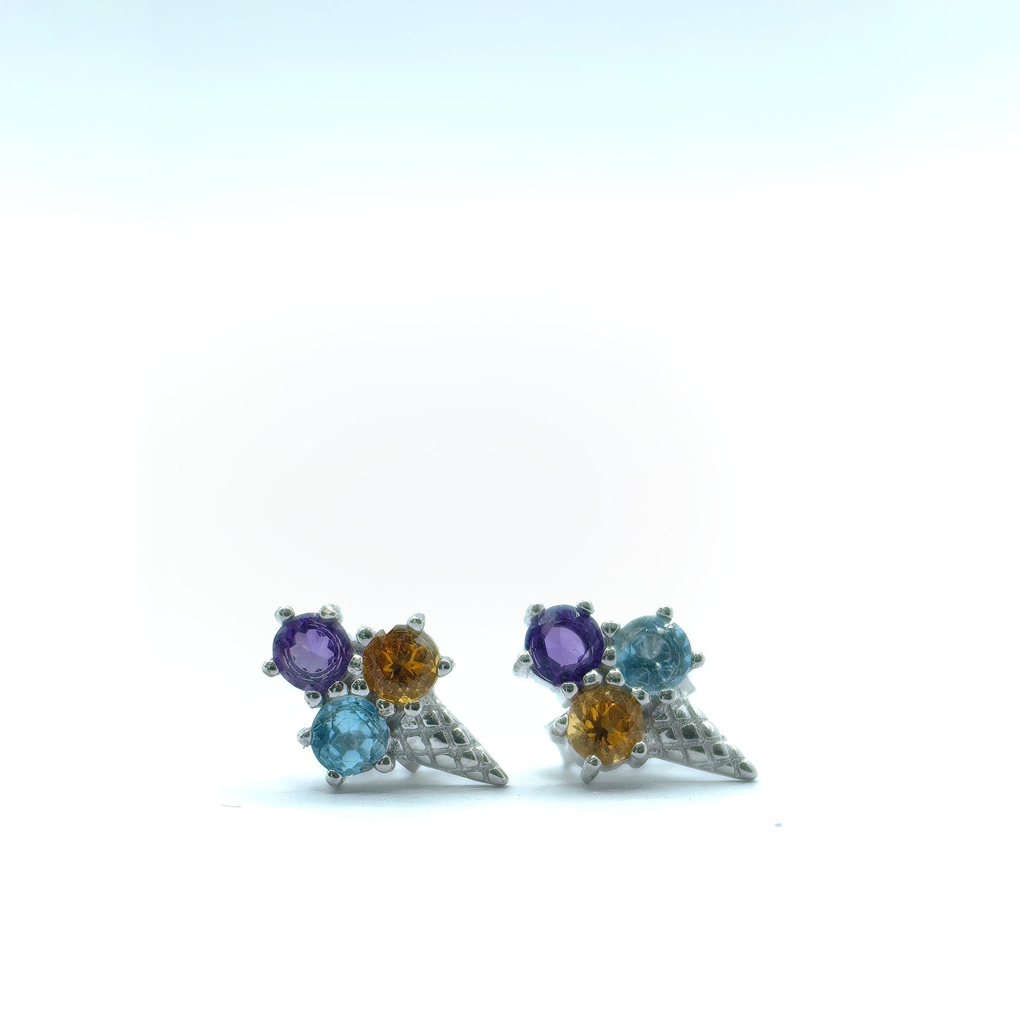 Gemstone Ice Cream Studs