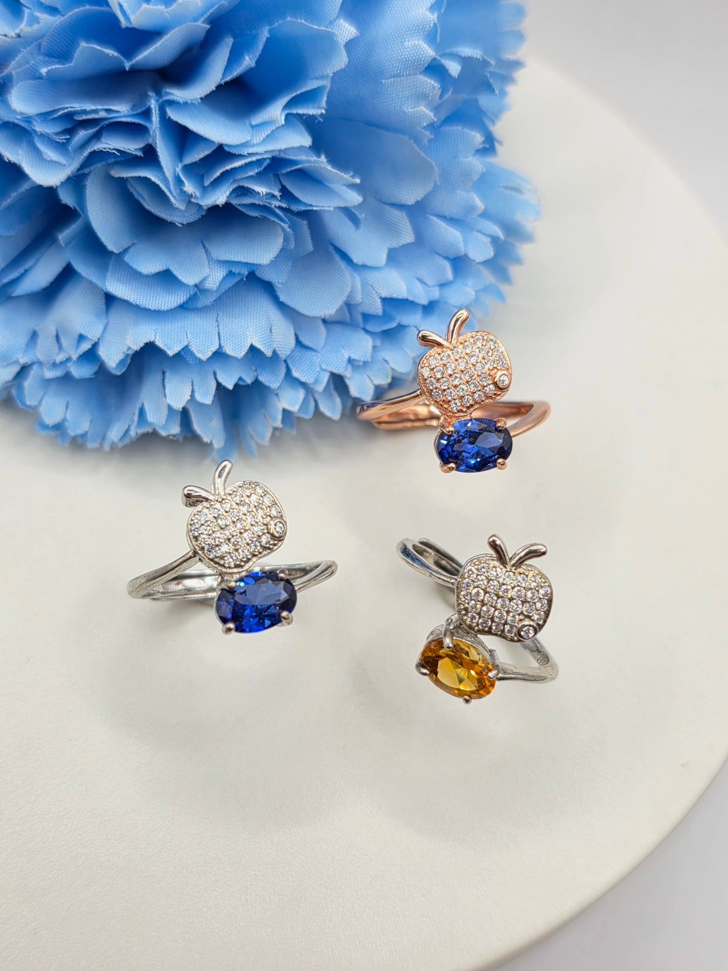 Snow White Apple Inspired Ring