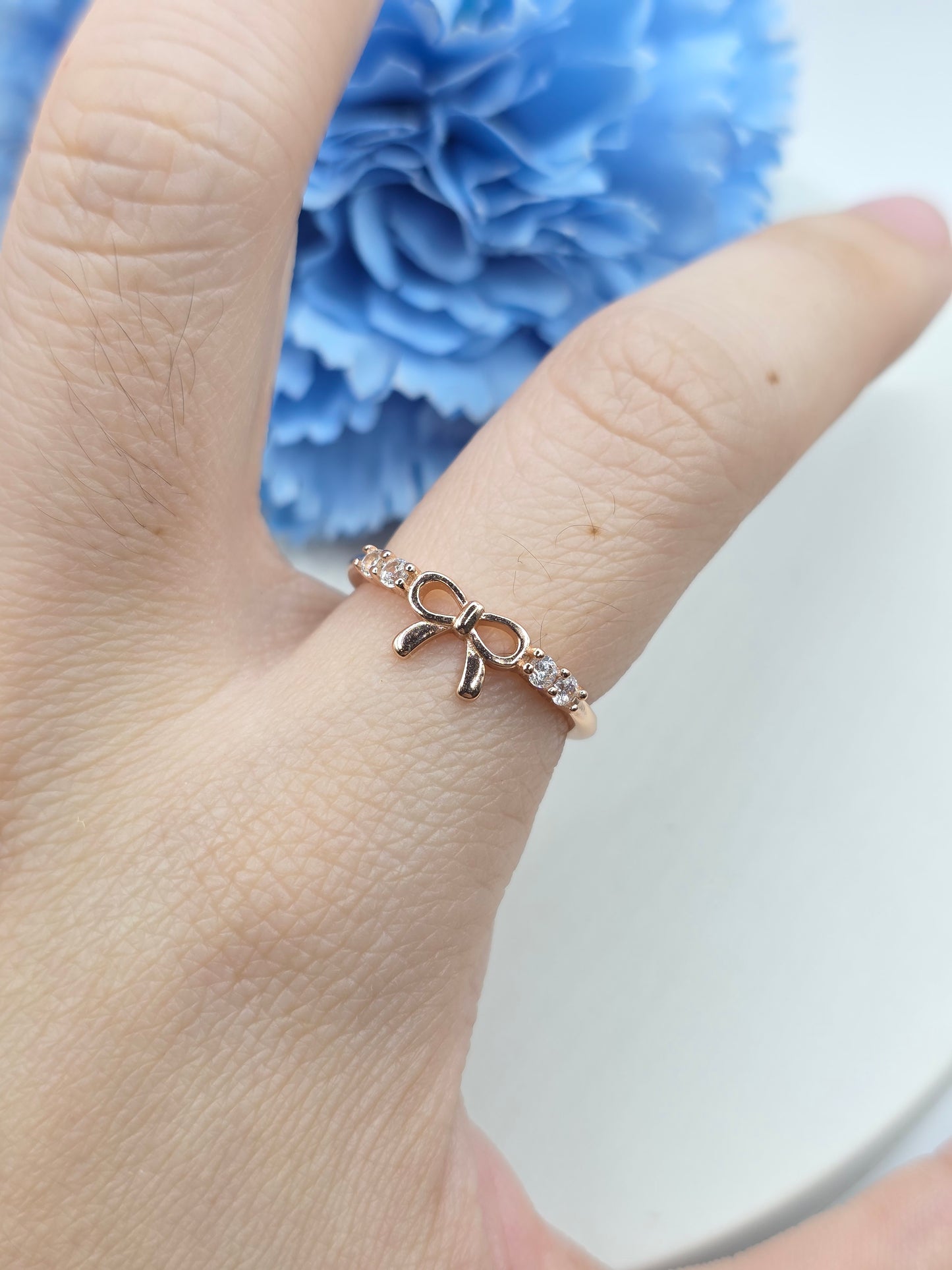 Simple Ribbon Stacker S925 Ring