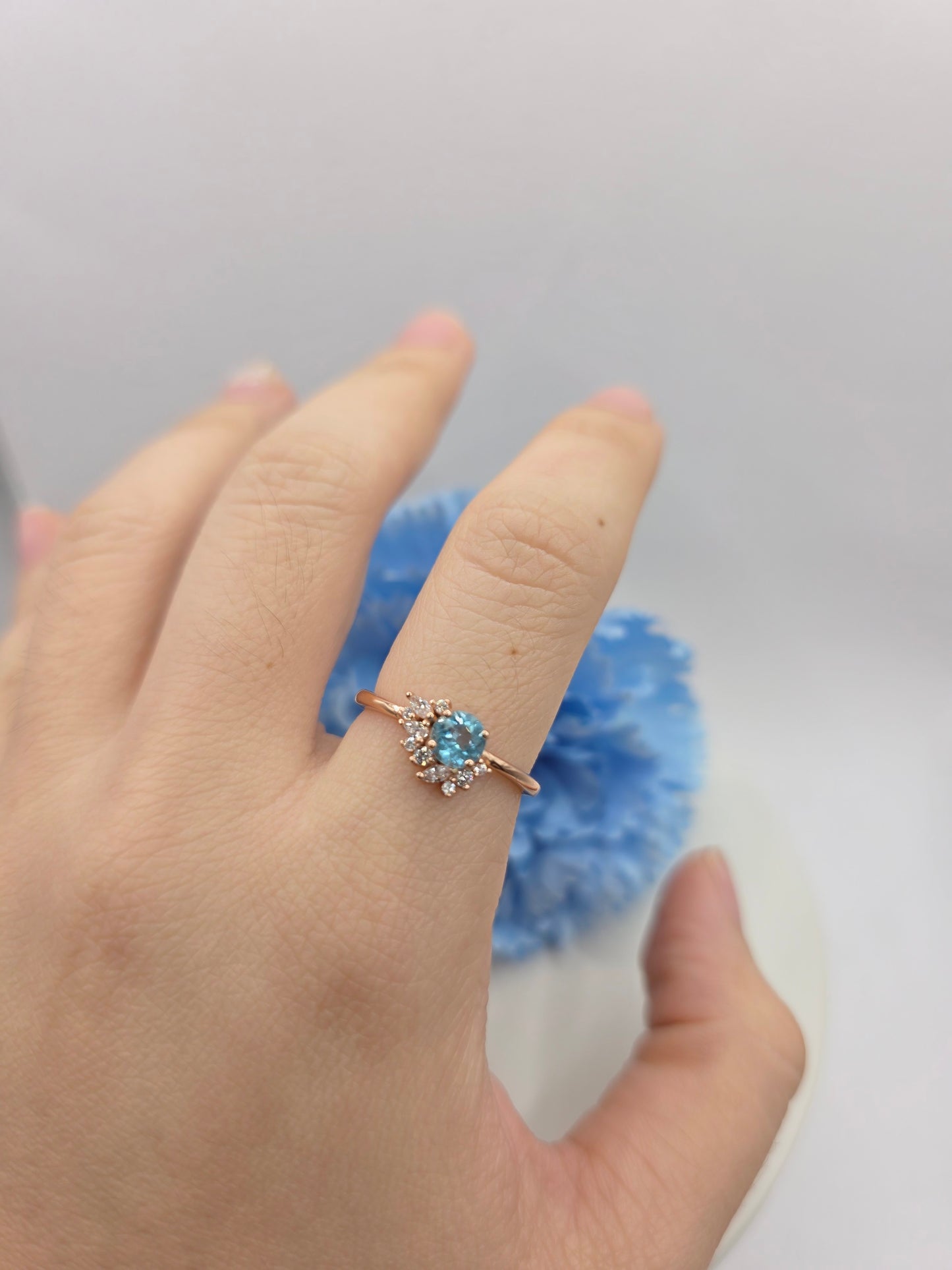 Apatite Ring- Cluster