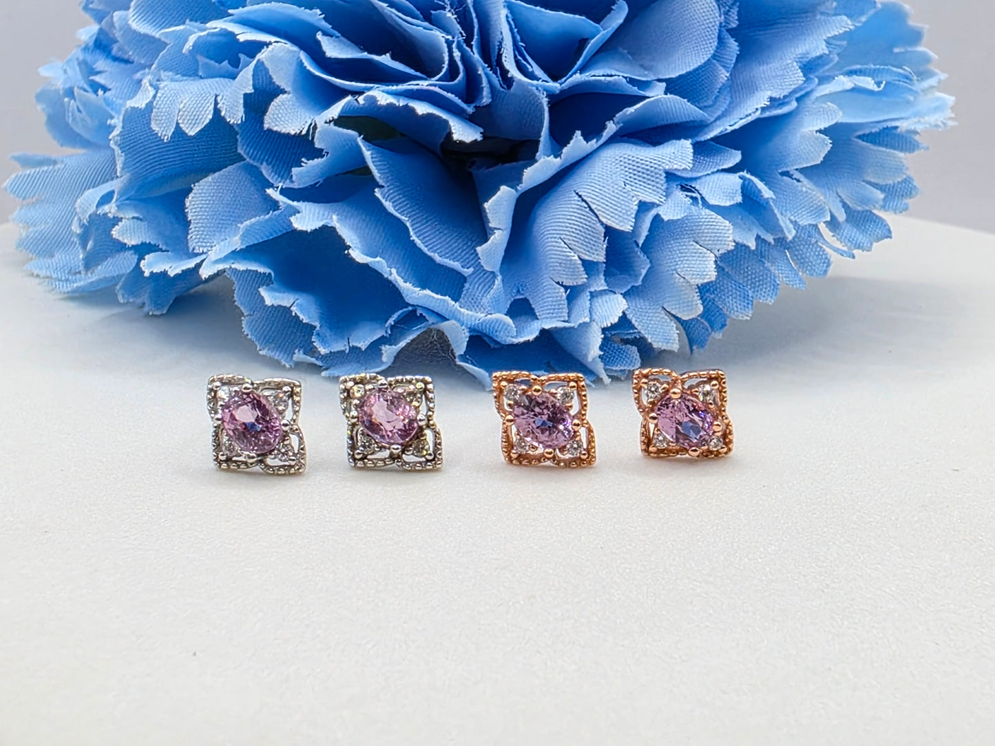 Pastel Sapphire Studs
