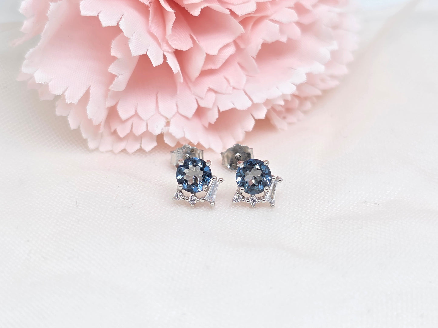 Tanzanite Topaz- Kel Studs