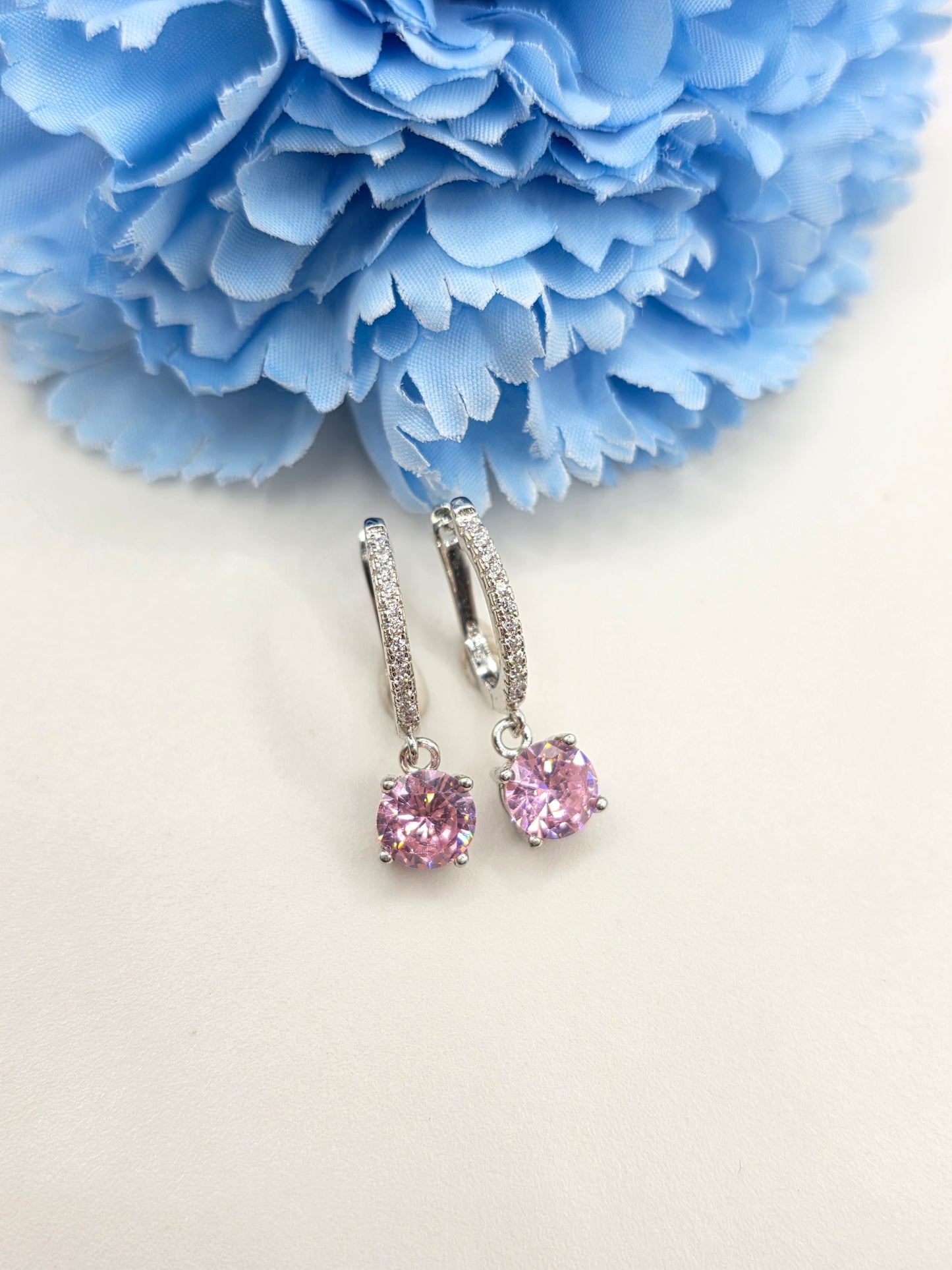 Moissanite Huggies