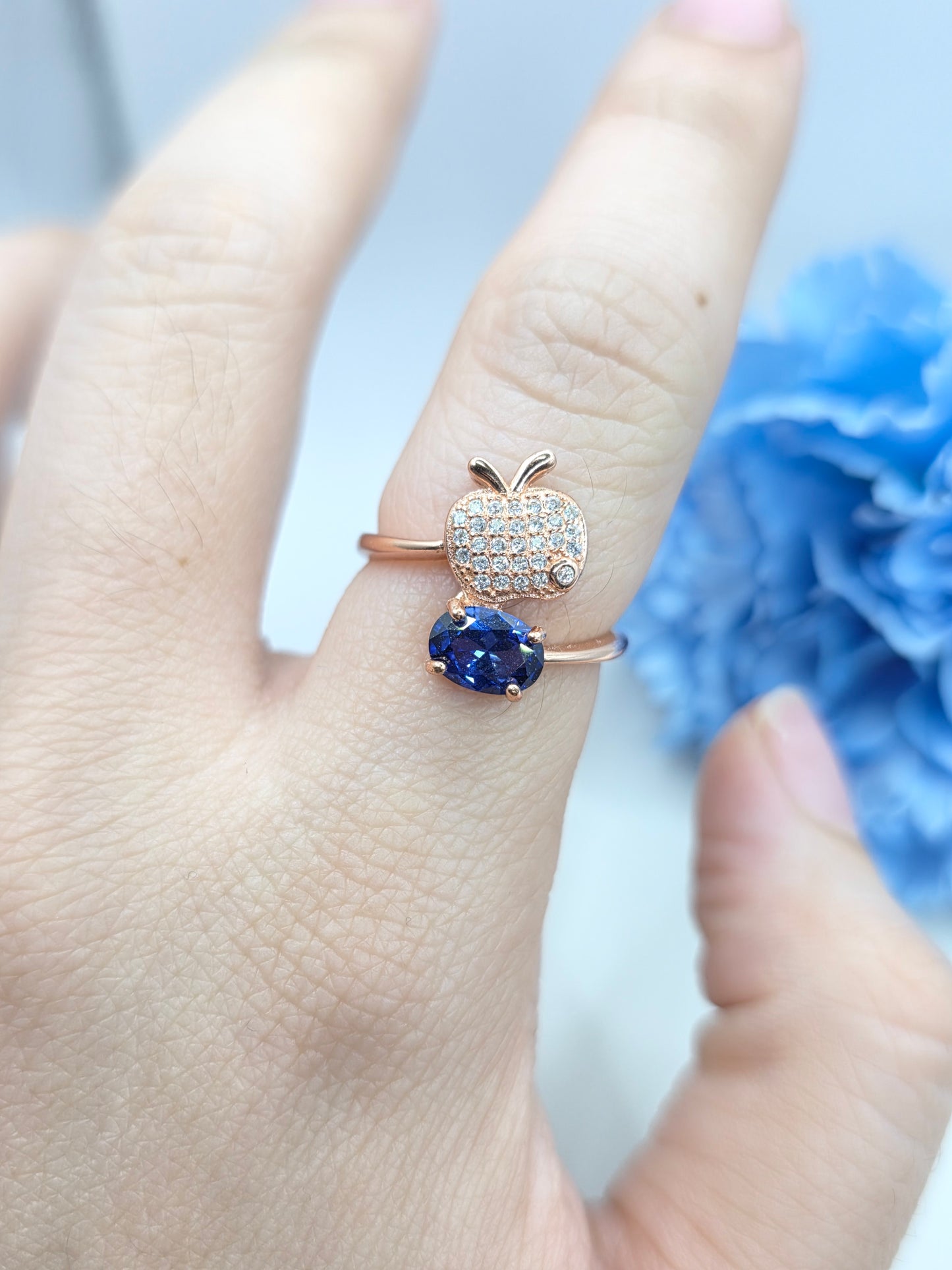 Snow White Apple Inspired Ring