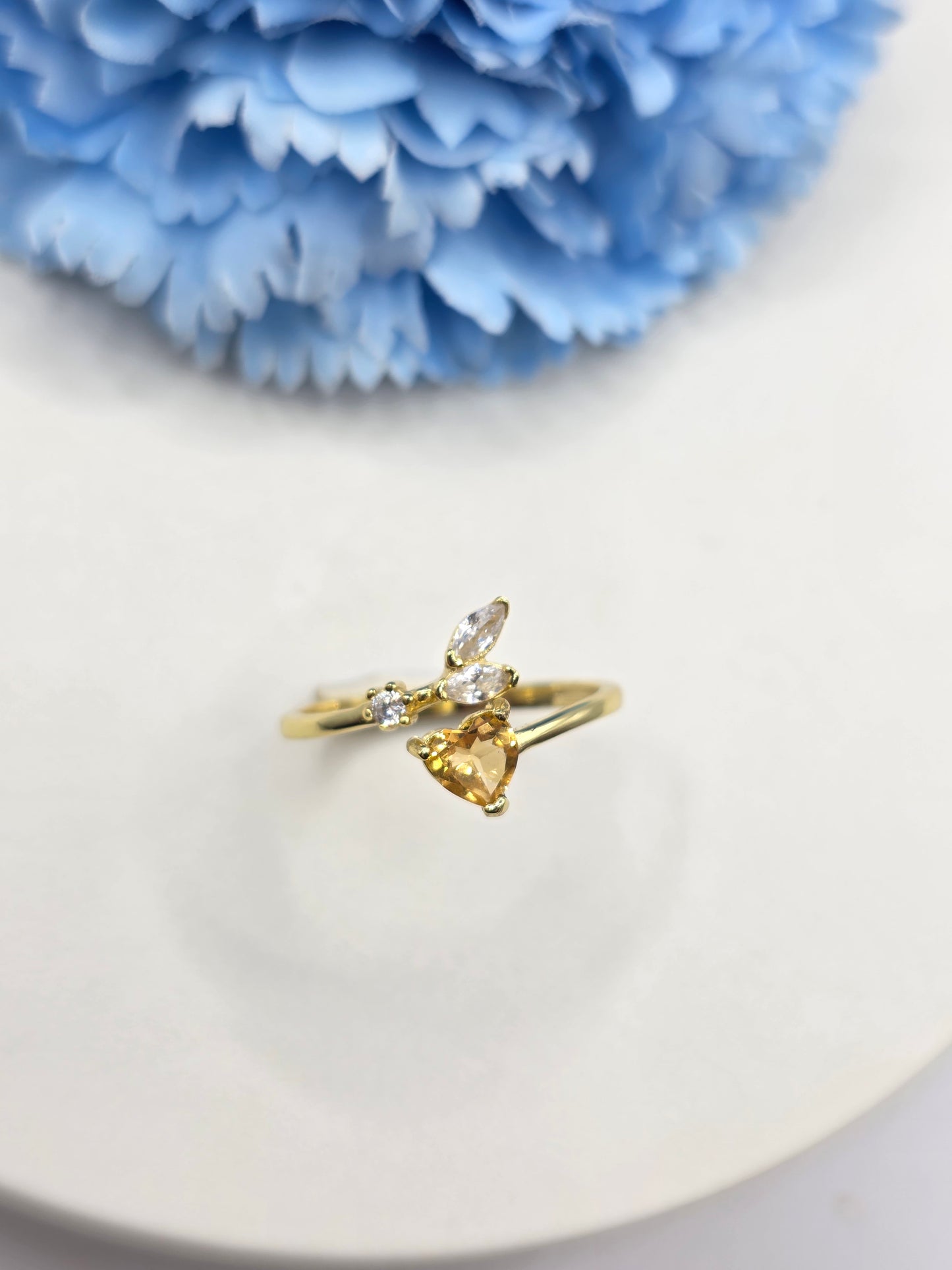 Frey- Heart Gem Ring