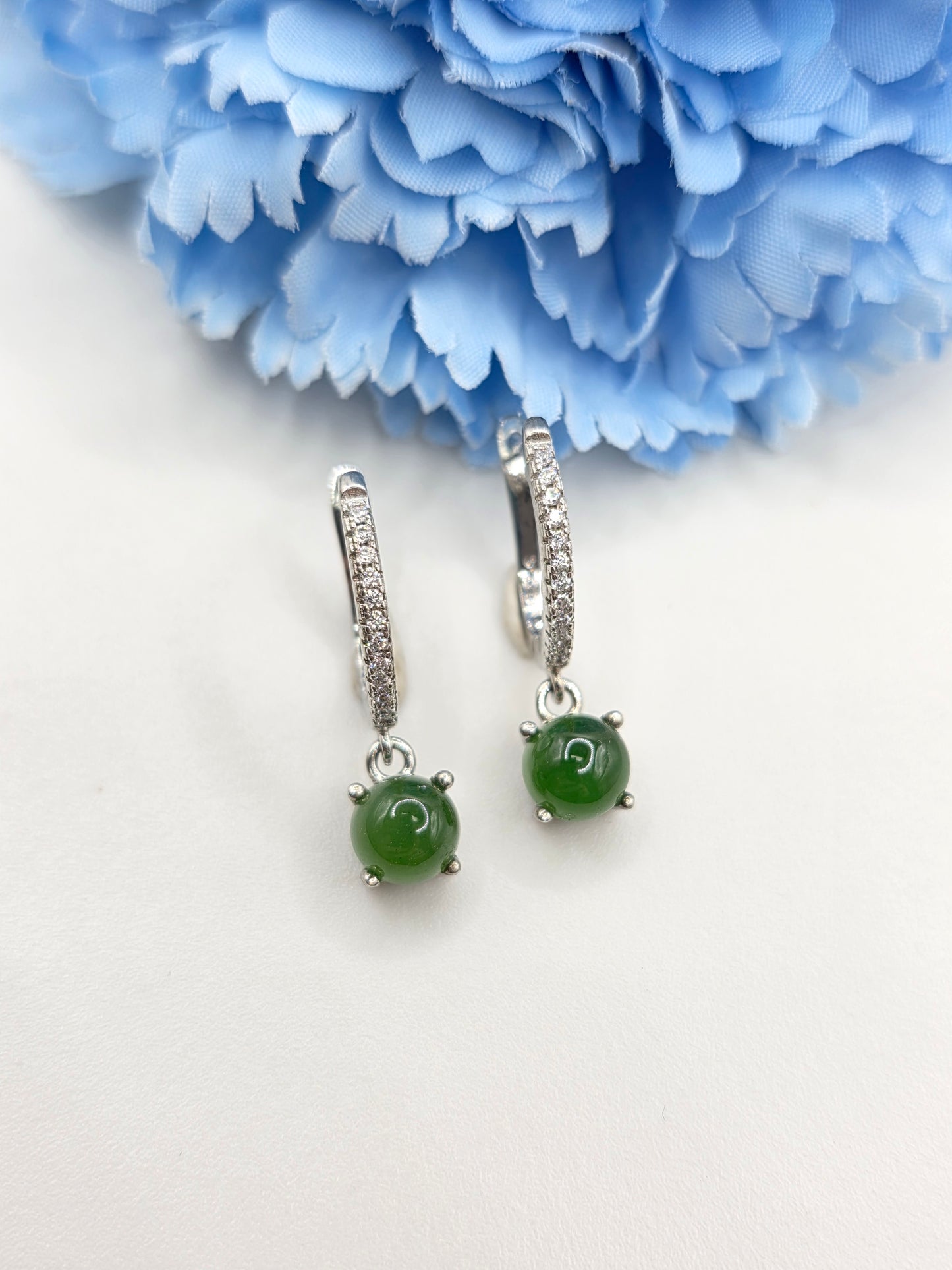 Gemstone Huggies