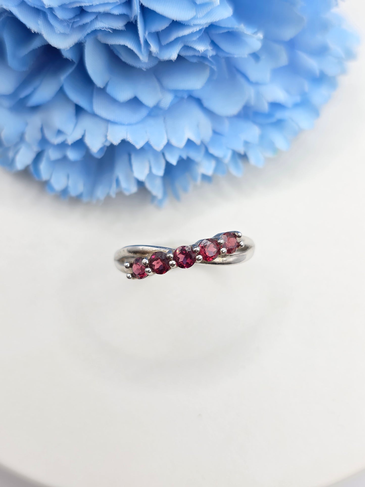 Criss Cross Stacker Ring
