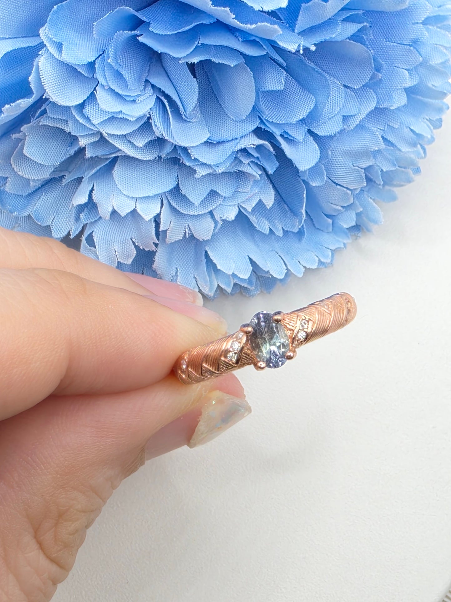 Mermaid Tanzanite Ring