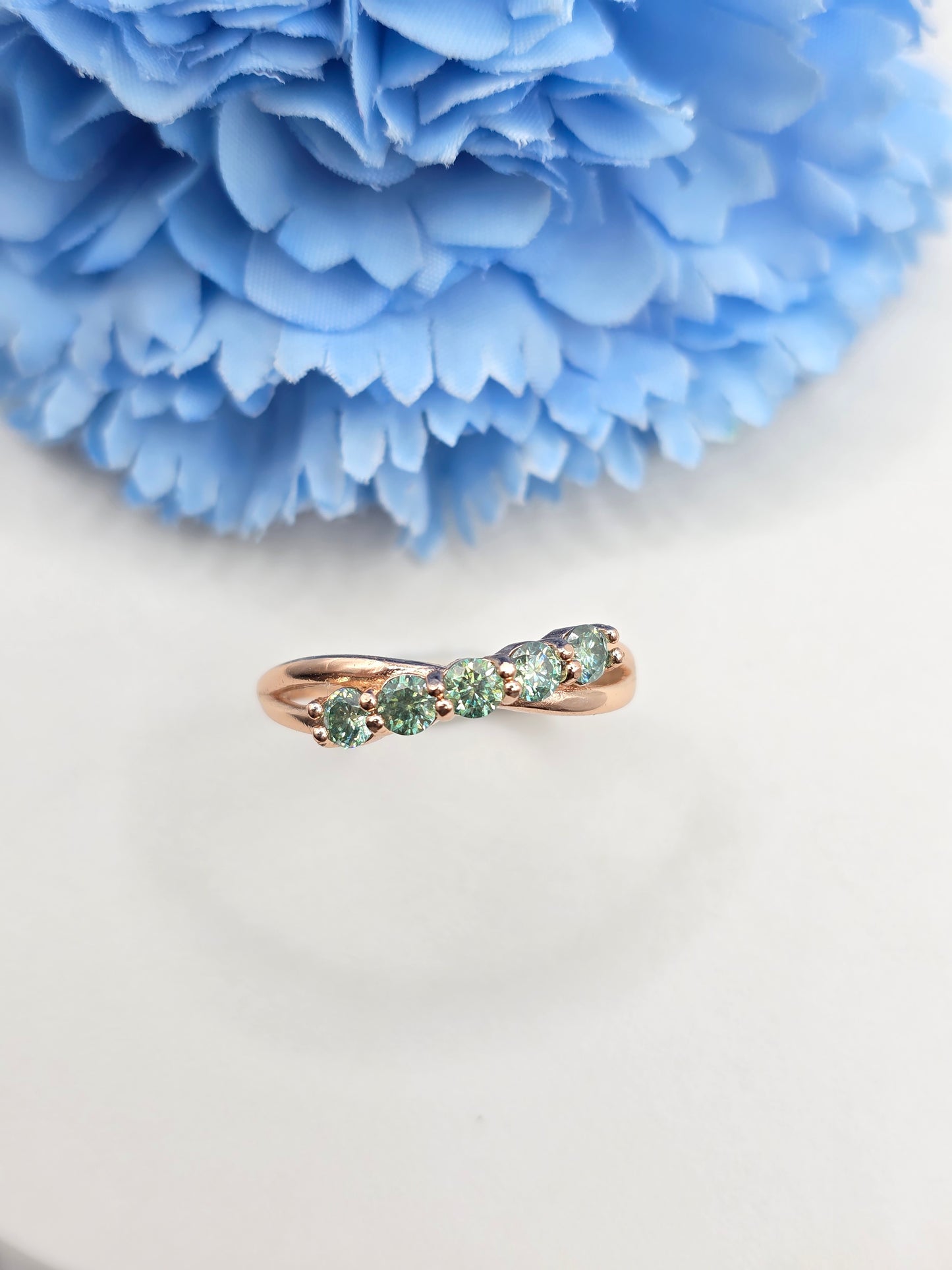 Criss Cross Stacker Ring