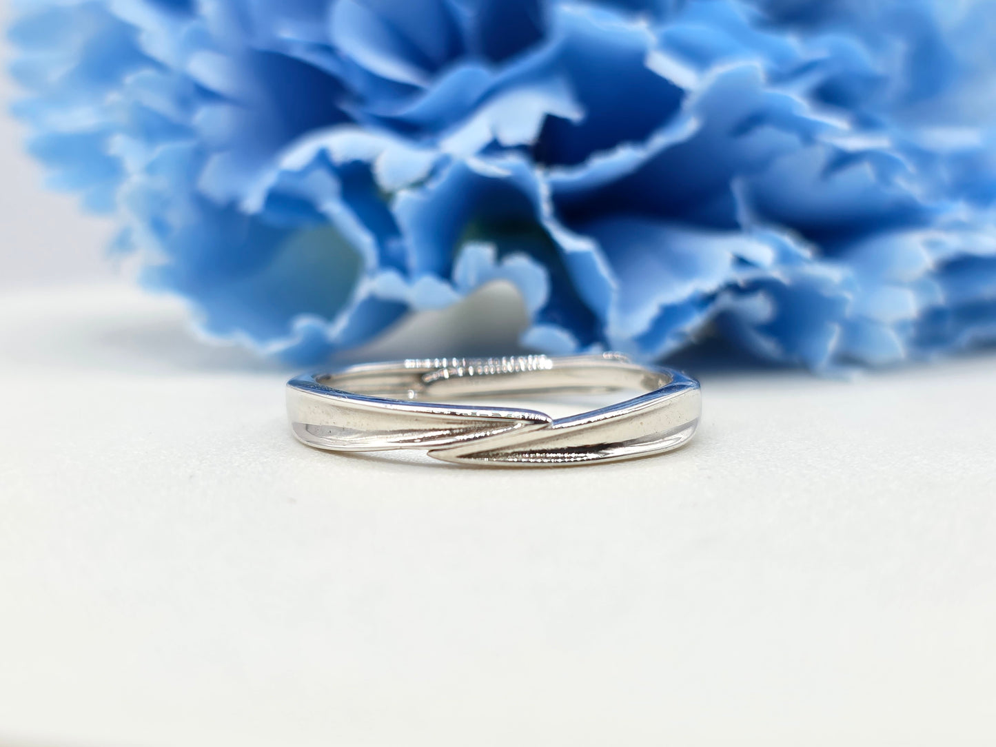 Unisex bypass Stacker Ring