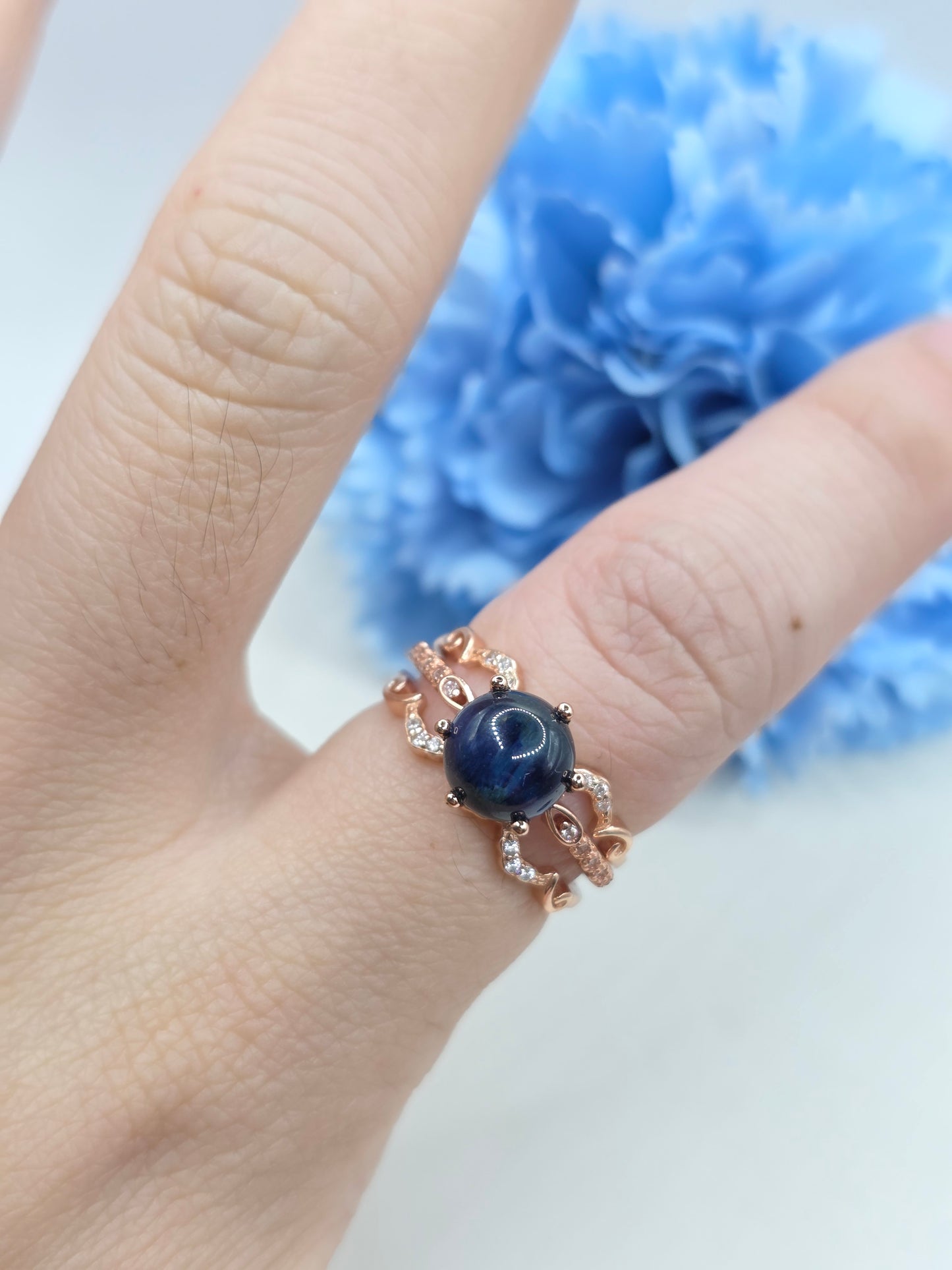 Dual Band Demi Fine Stacker Ring- Pat