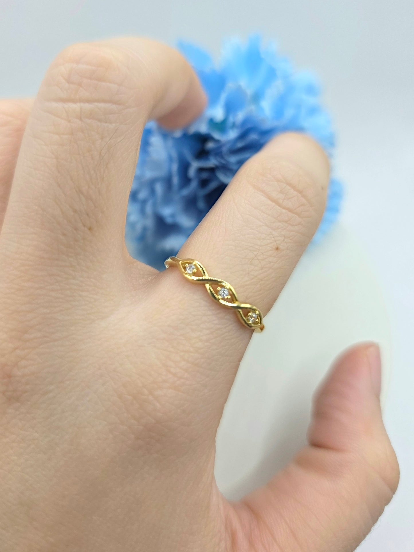 Helix Stacker Ring