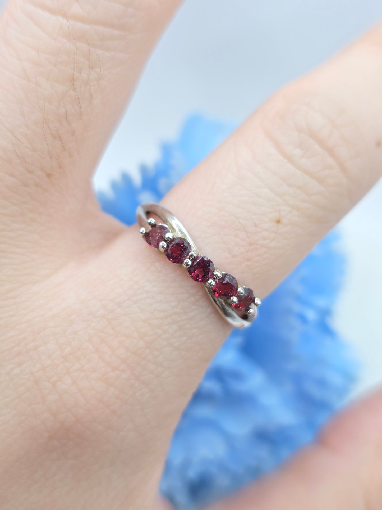 Criss Cross Stacker Ring