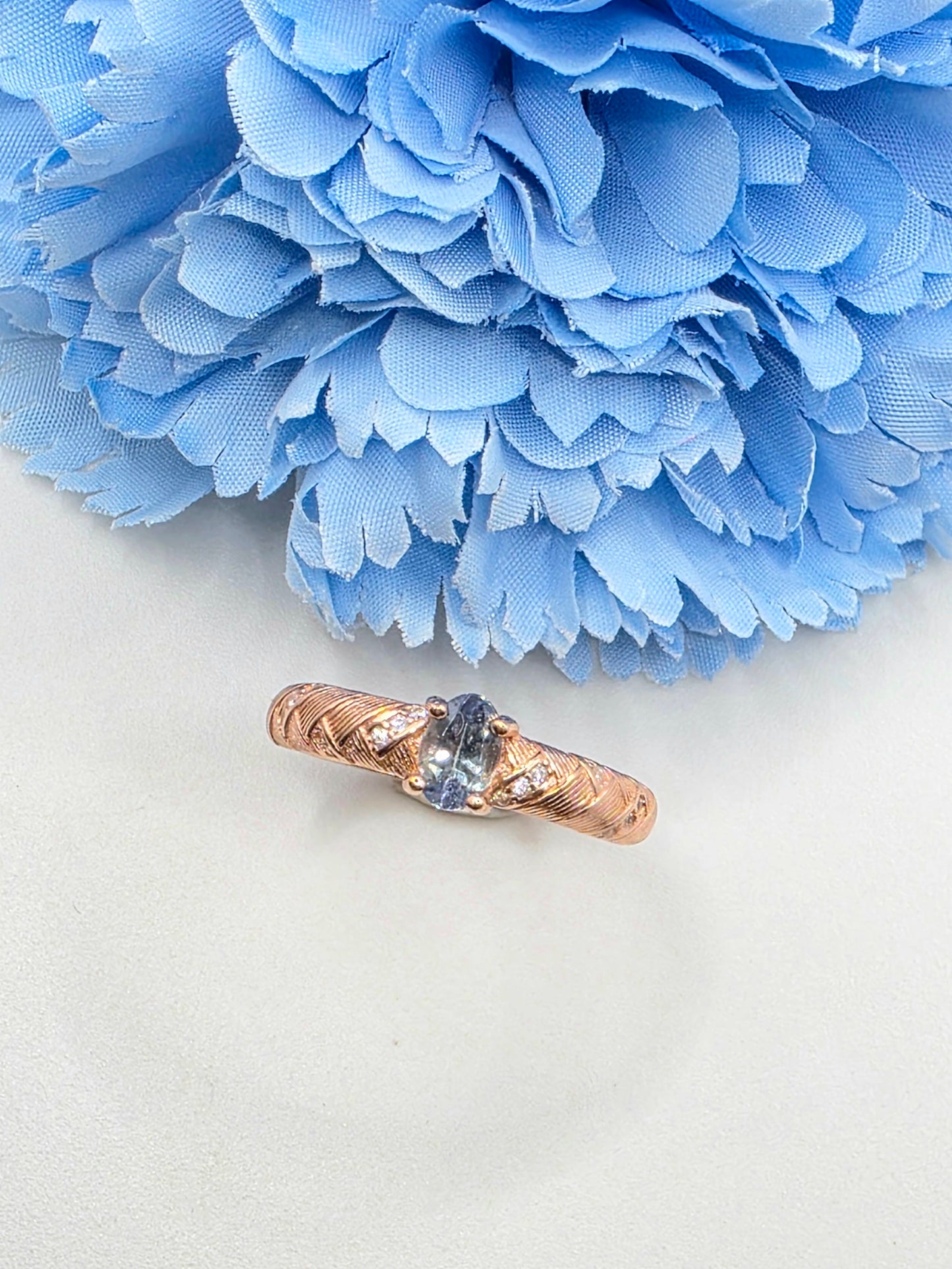 Mermaid Tanzanite Ring