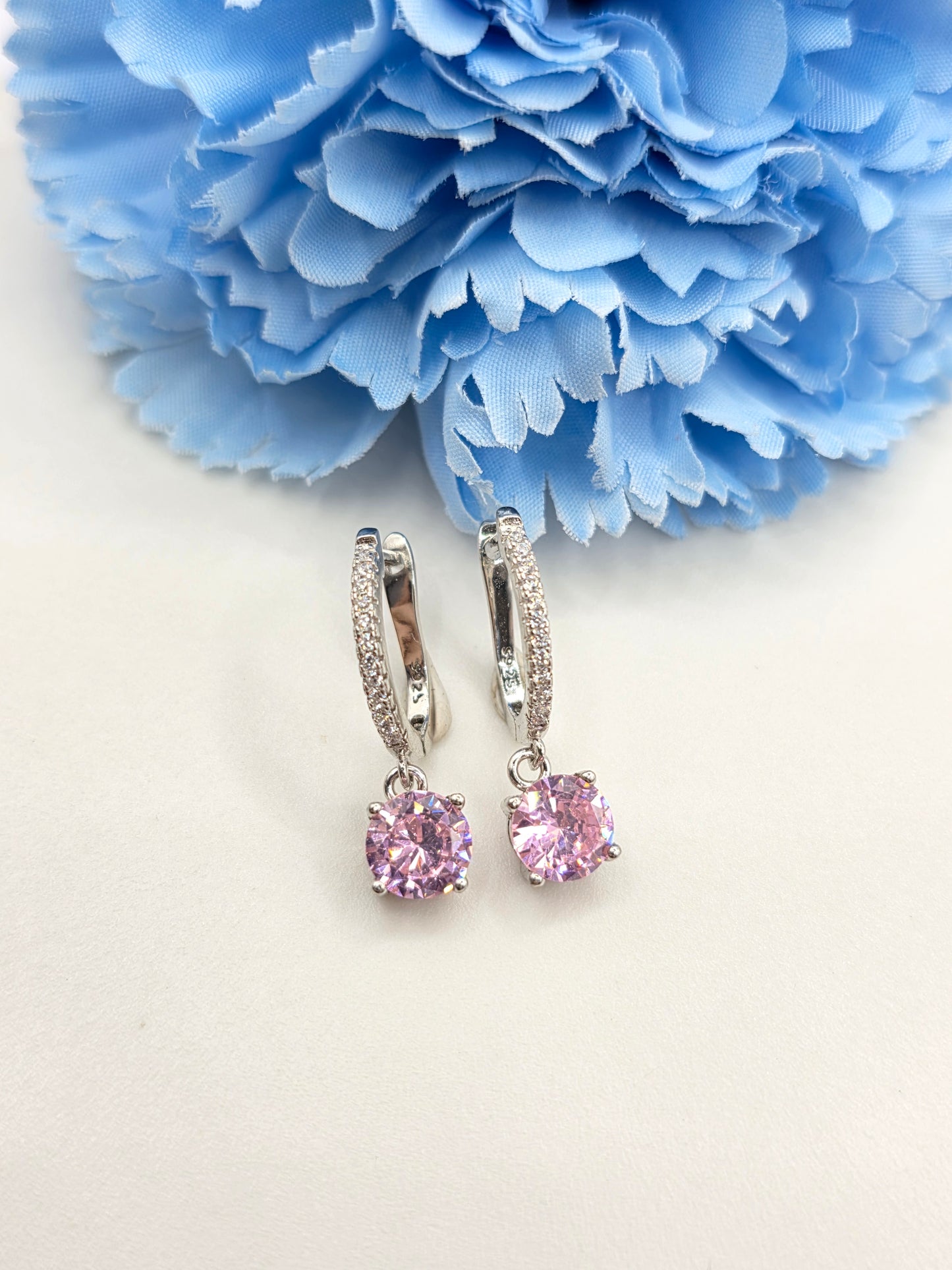 Moissanite Huggies
