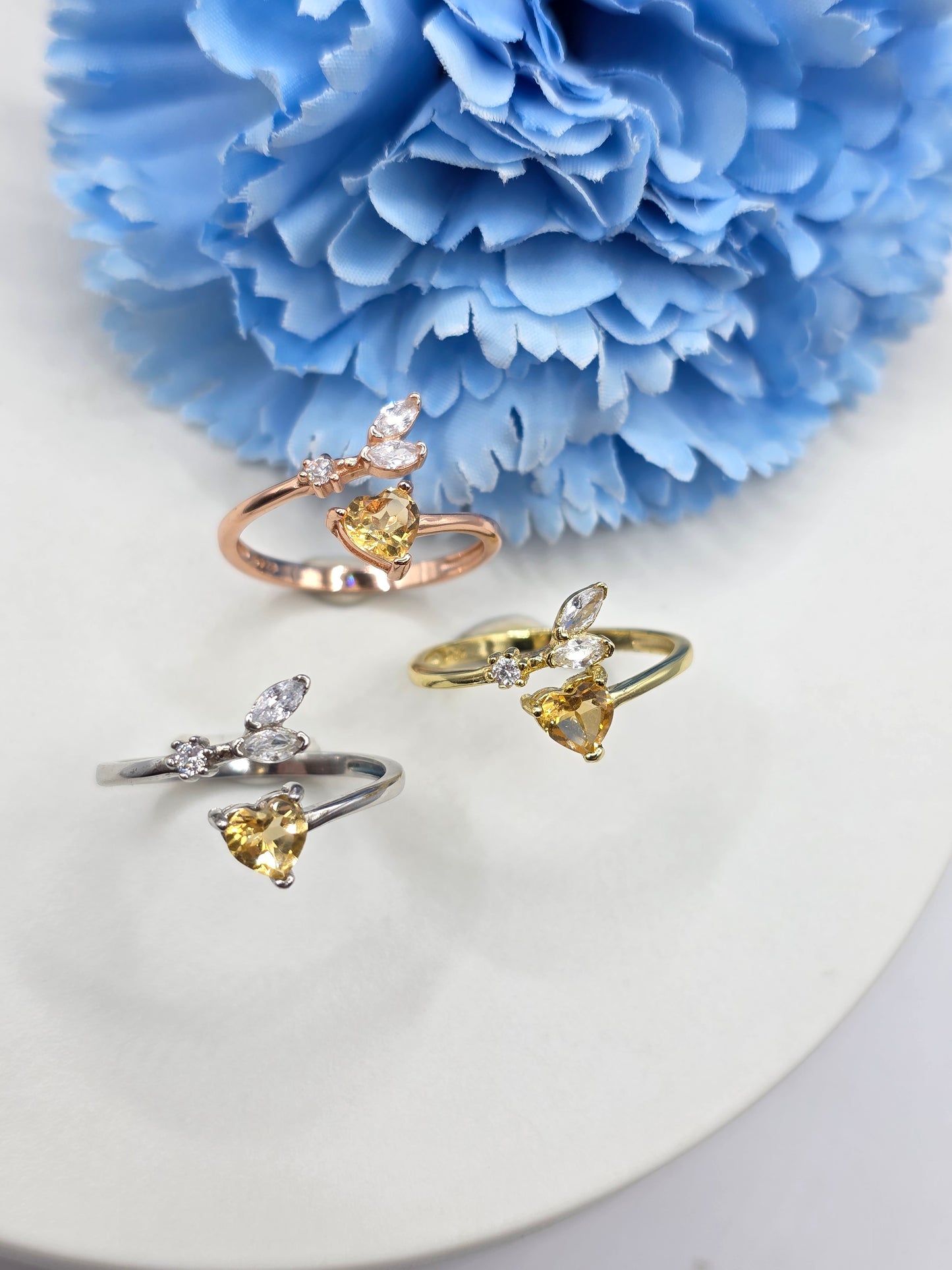 Frey- Heart Gem Ring