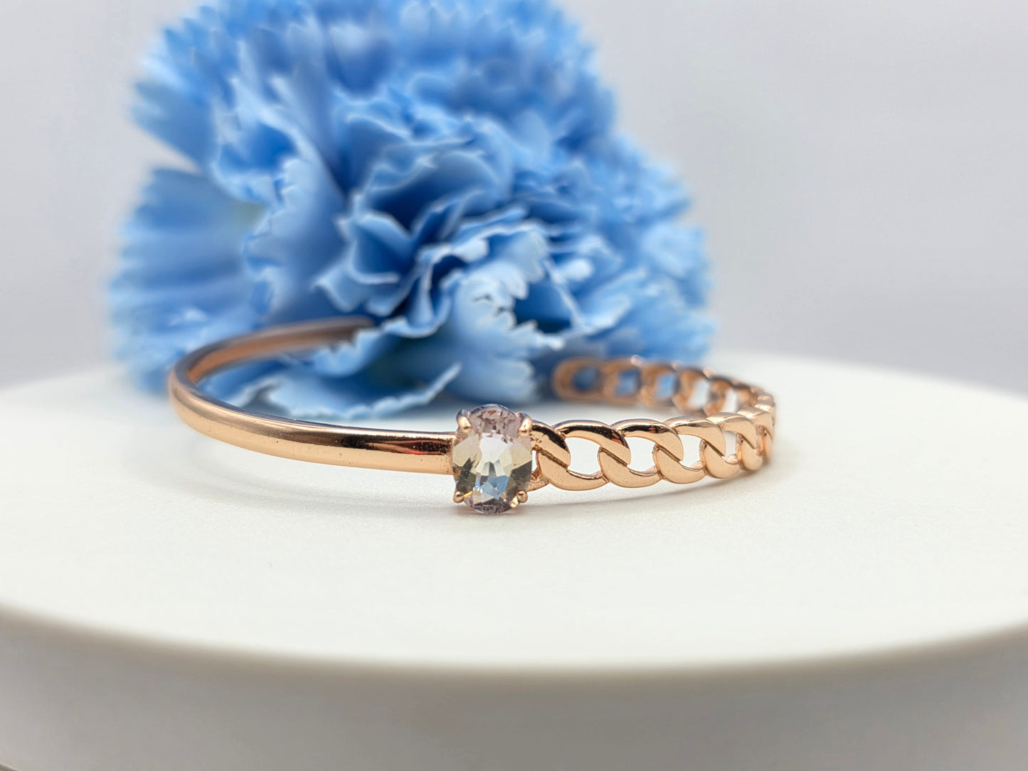 Ametrine Rose Gold Cuff