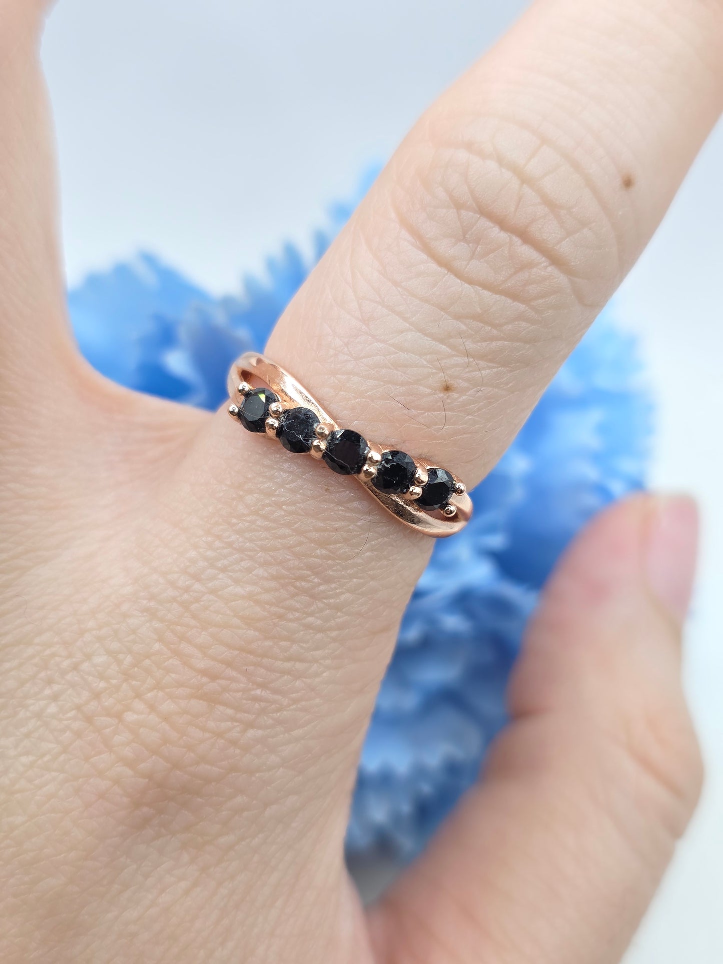 Criss Cross Stacker Ring