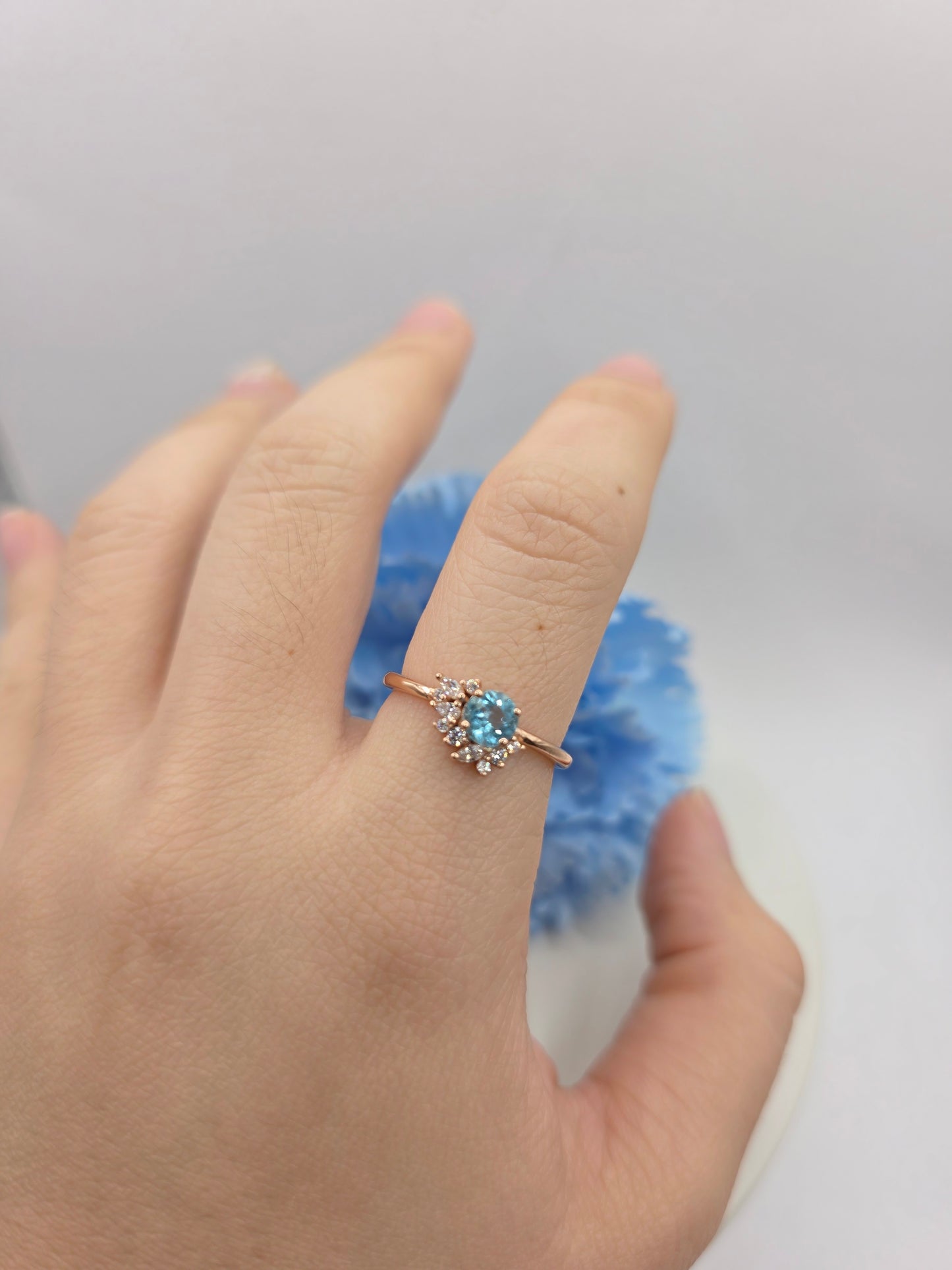 Apatite Ring- Cluster