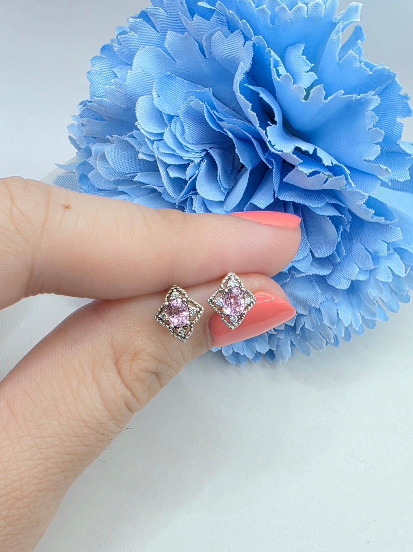 Pastel Sapphire Studs