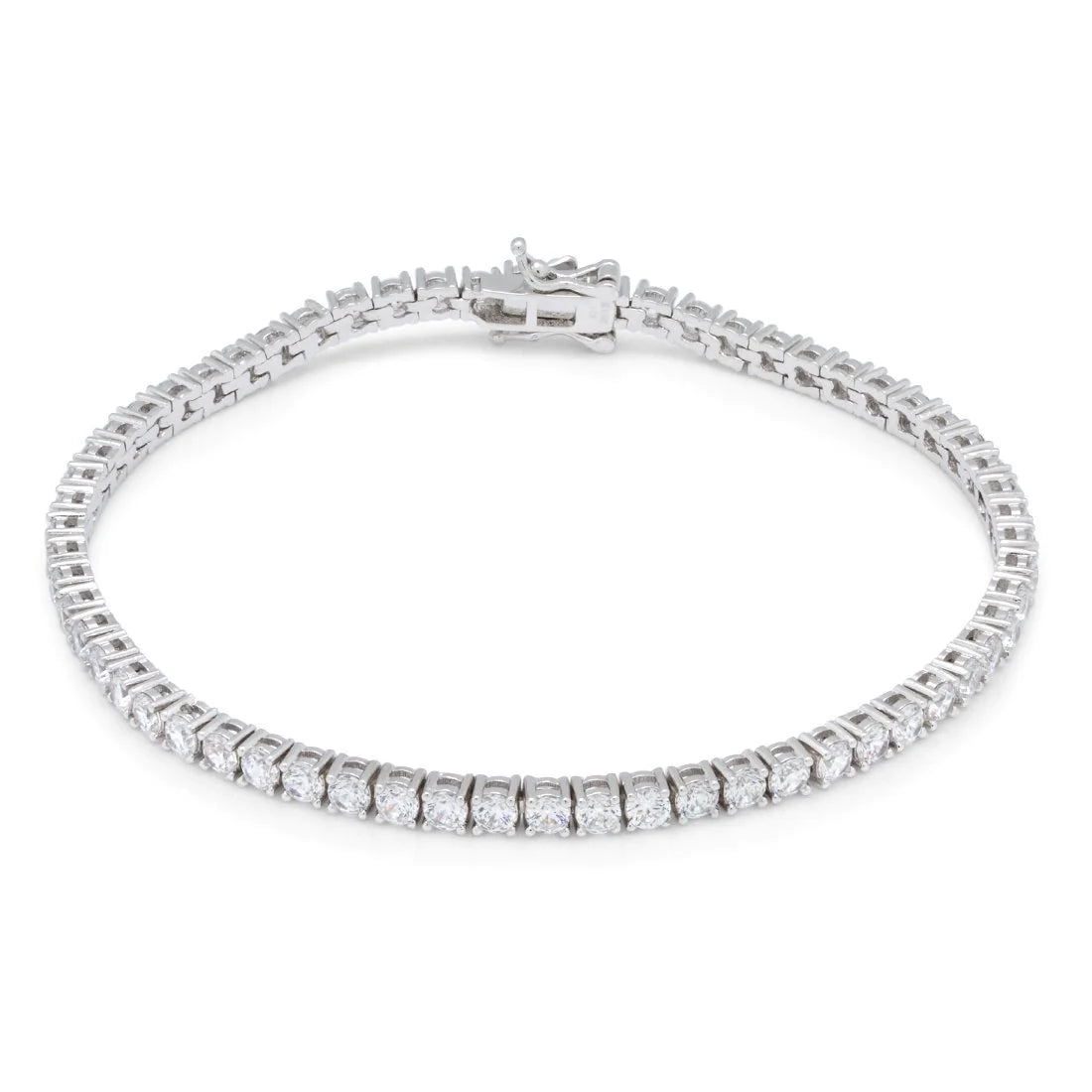 Gold and cheap silver tennis bracelet
