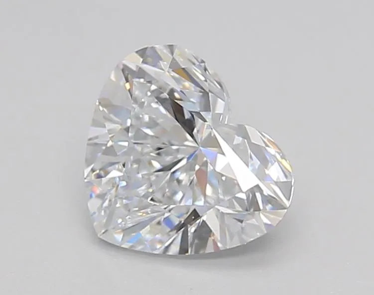 1.00ct Heart Lab Grown Diamond (Colour D, Clarity VVS2, GIA Certified)
