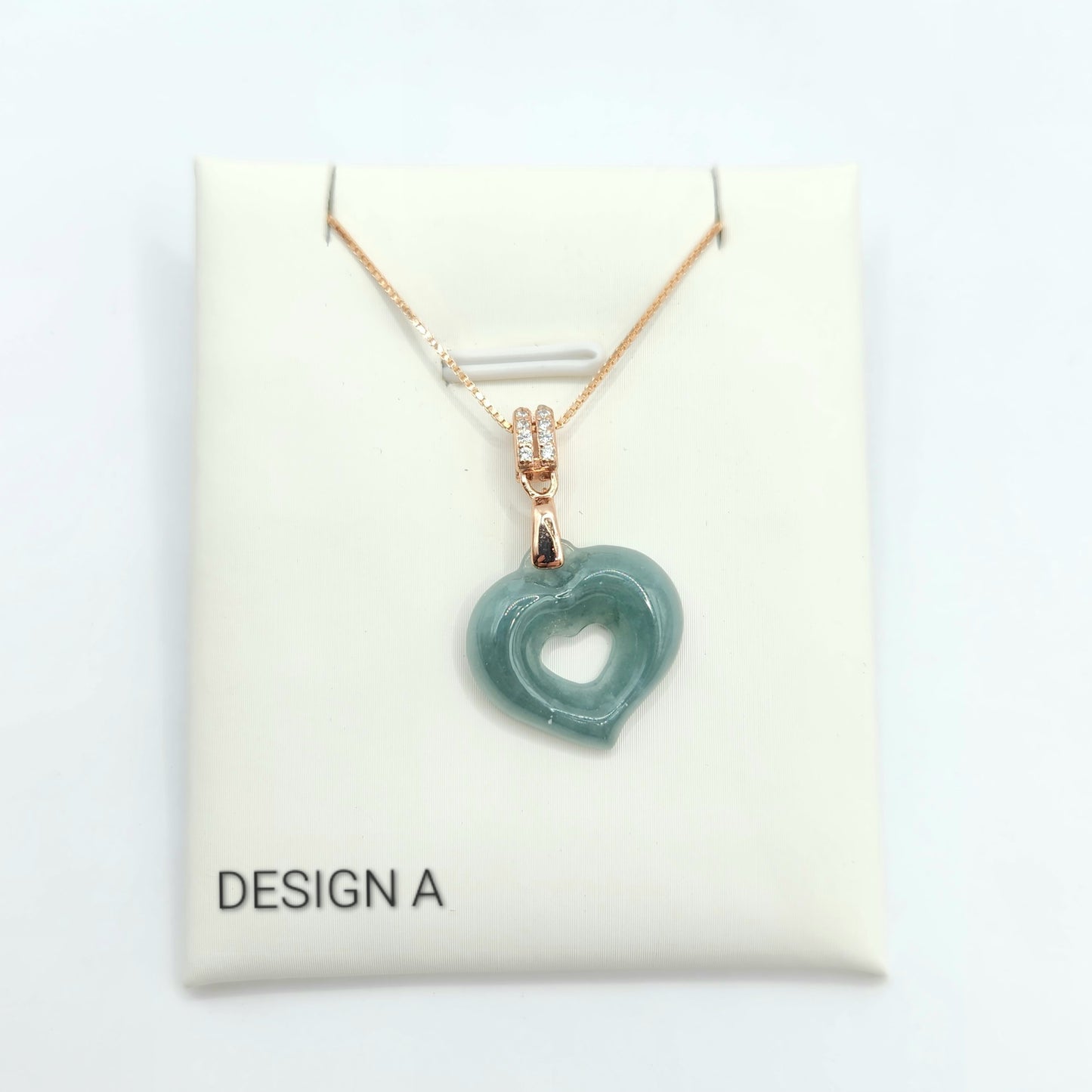 Heart Jadeite Necklace