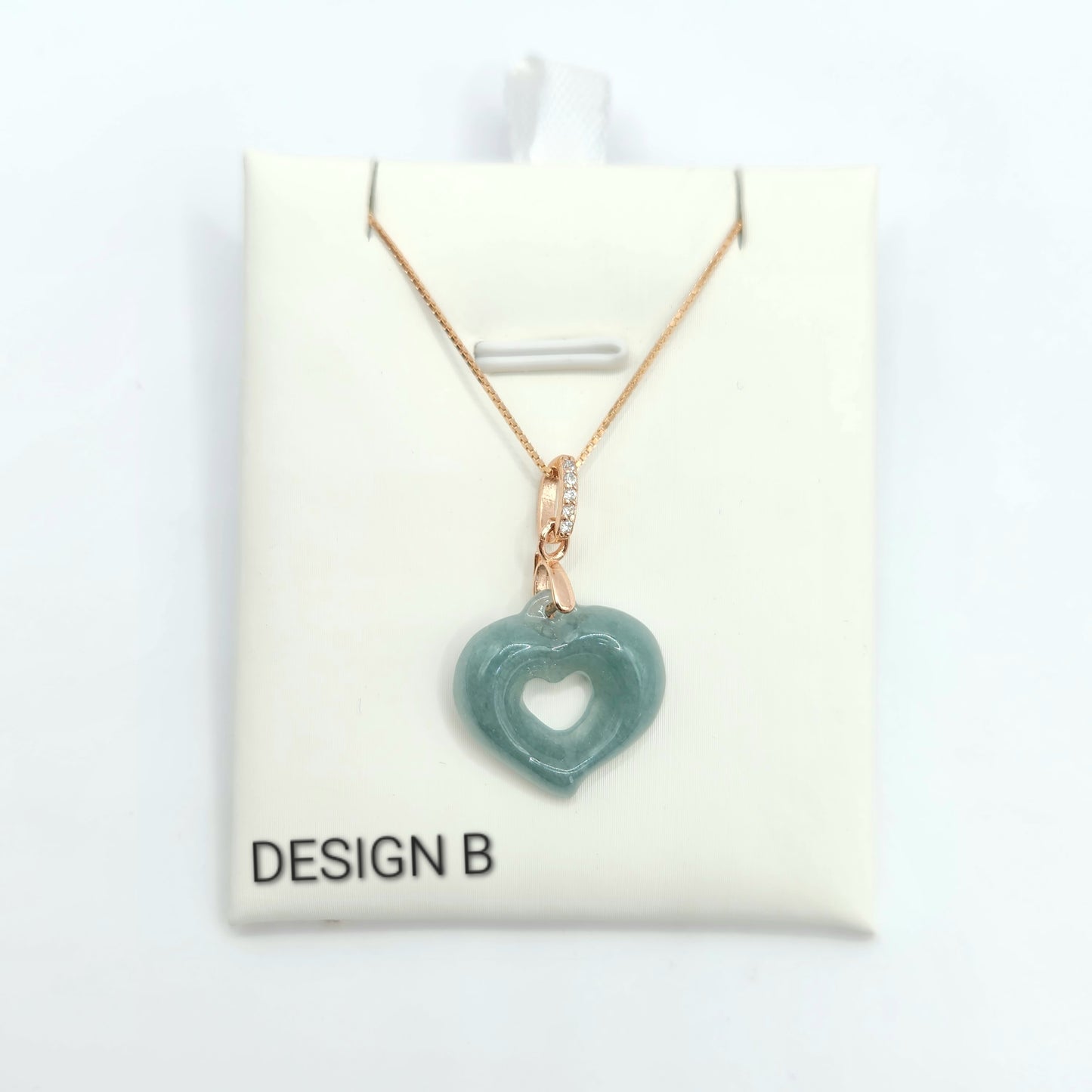 Heart Jadeite Necklace