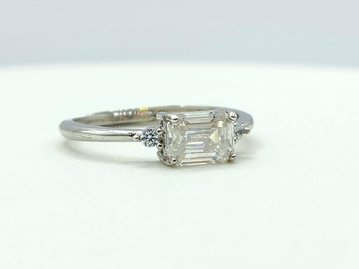 Emerald Cut Moissanite