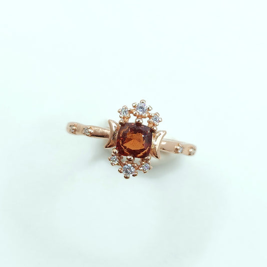 Spinel Ring- Vintage Sunset