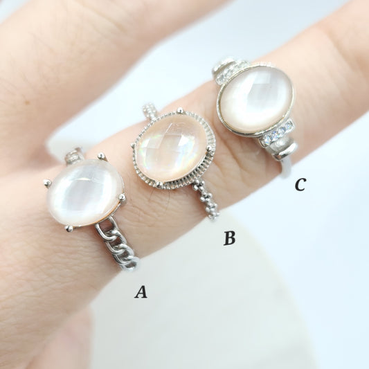 Mother of Pearl Rings