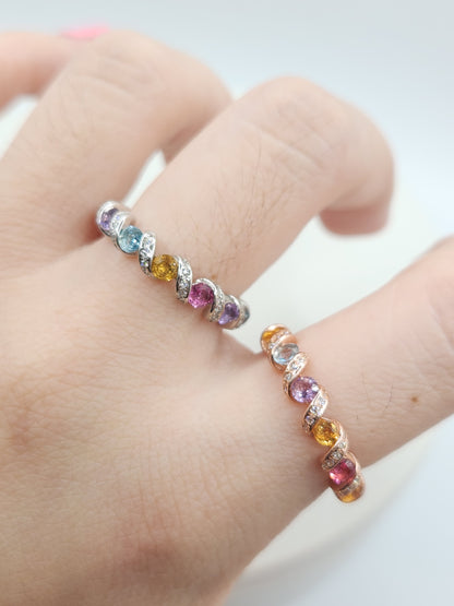 Full Eternity Gem Rings